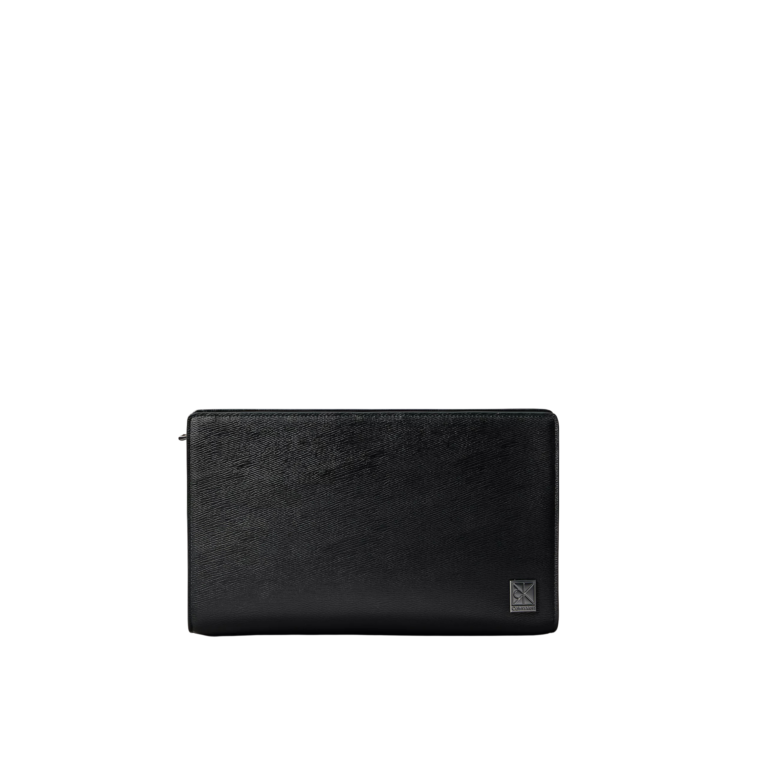 Calvin Klein Men Emblem Logo Pouch - Black