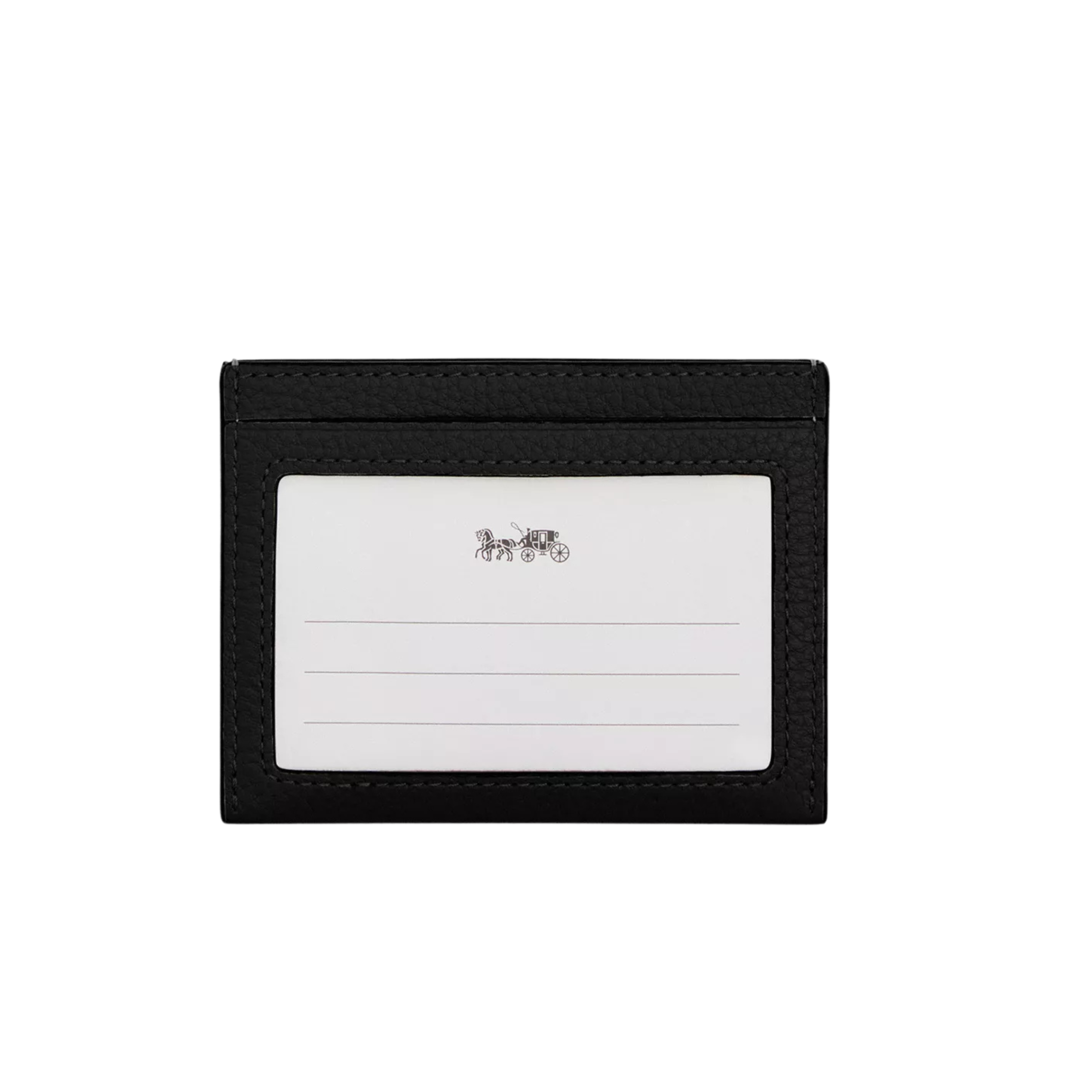 Coach Men Slim Id Card Case - Black