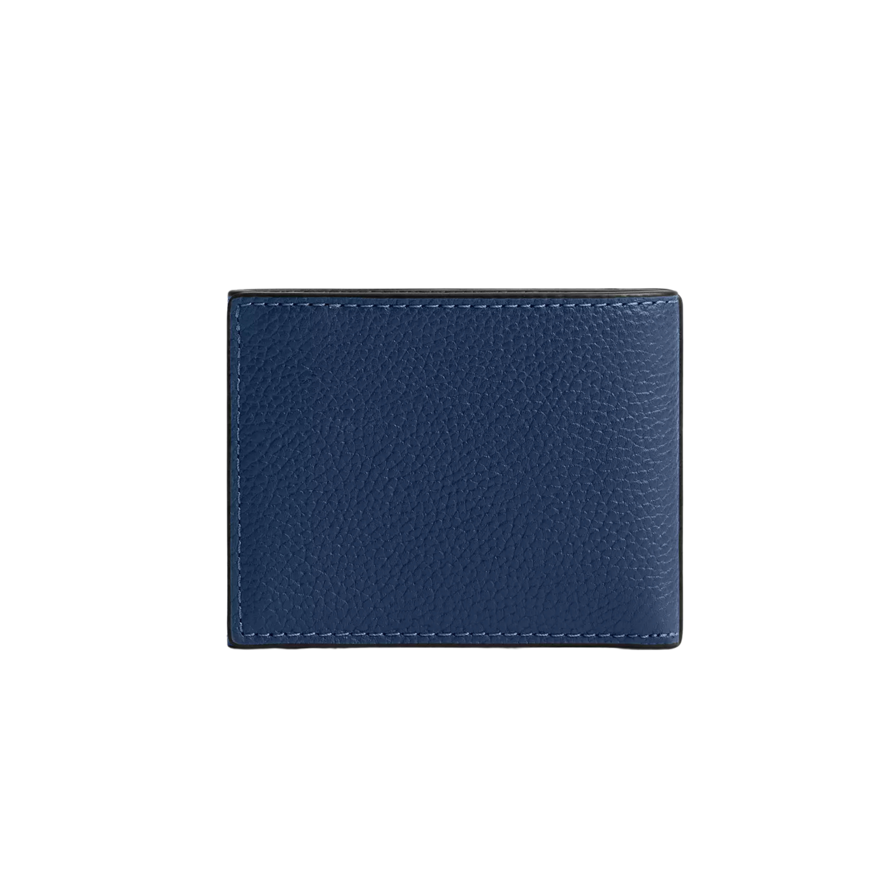 Coach Men Slim Billfold Wallet With Coach Graphic - Deep Blue