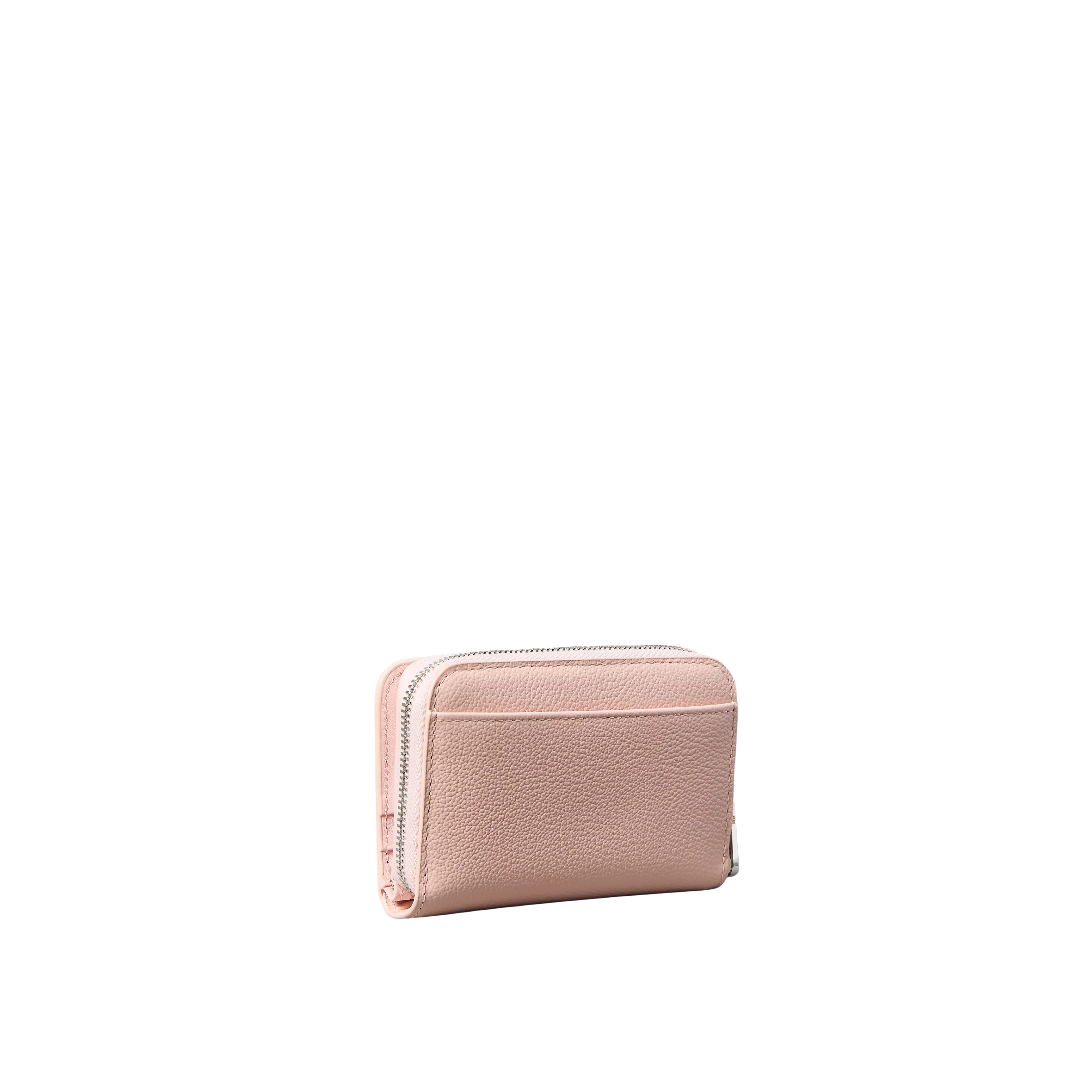 Calvin Klein Women Minimal Monogram Zip Flap Wallet - Pale Conch