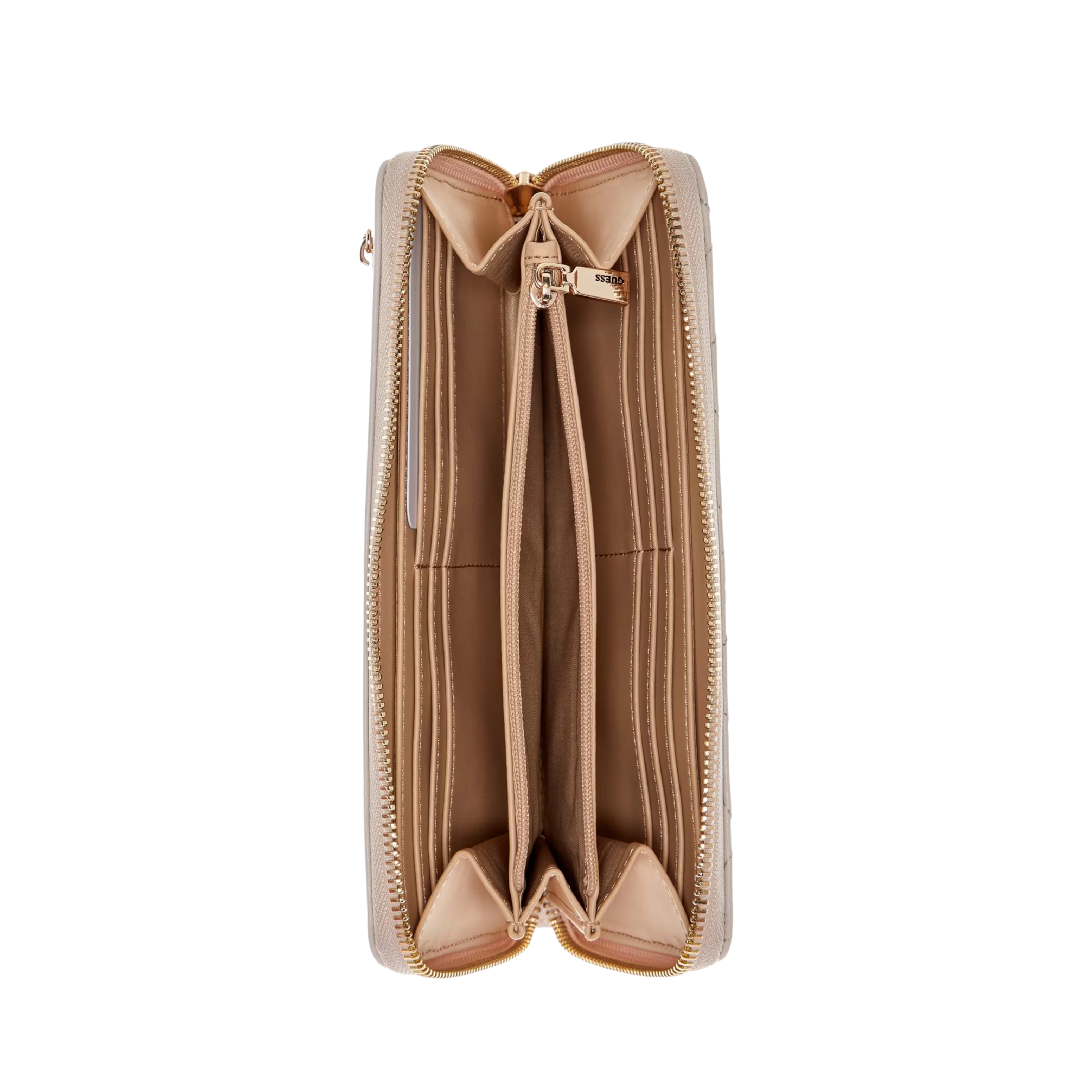 Guess Women Laurel Maxi Wallet - Bone