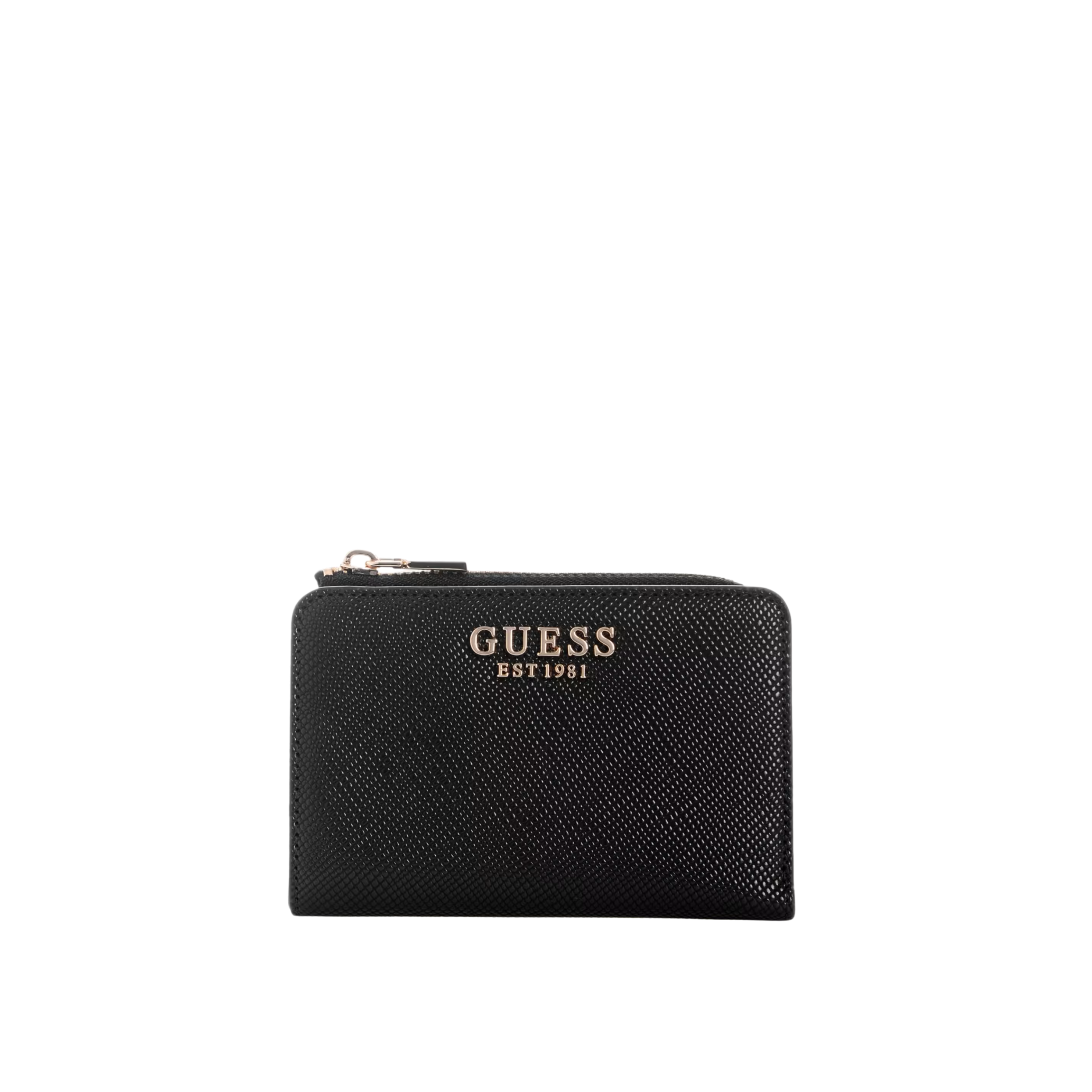 Guess Women Laurel Saffiano Wallet - Black