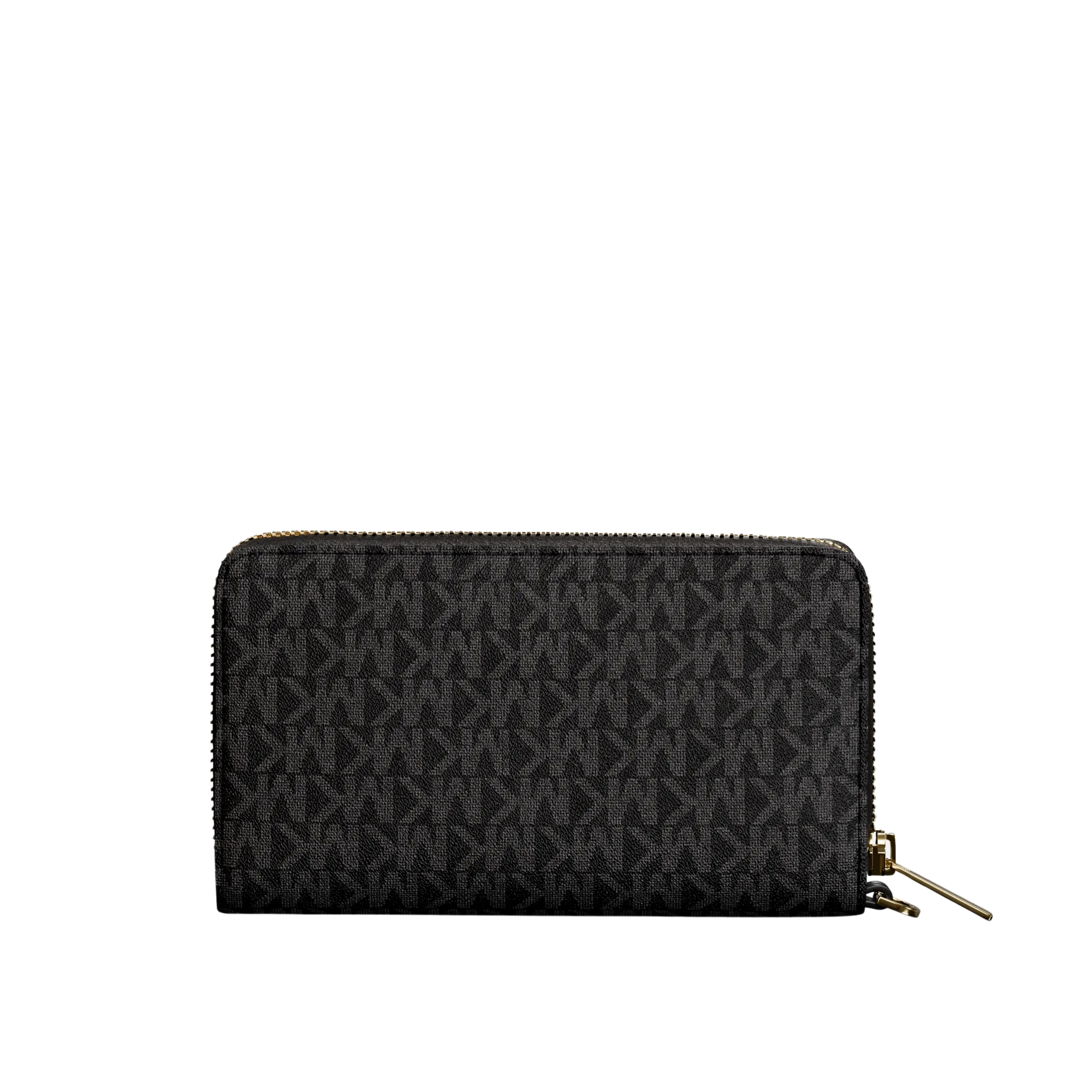 Michael Kors Women Jet Set Large Signature Logo Smartphone Wallet - Black