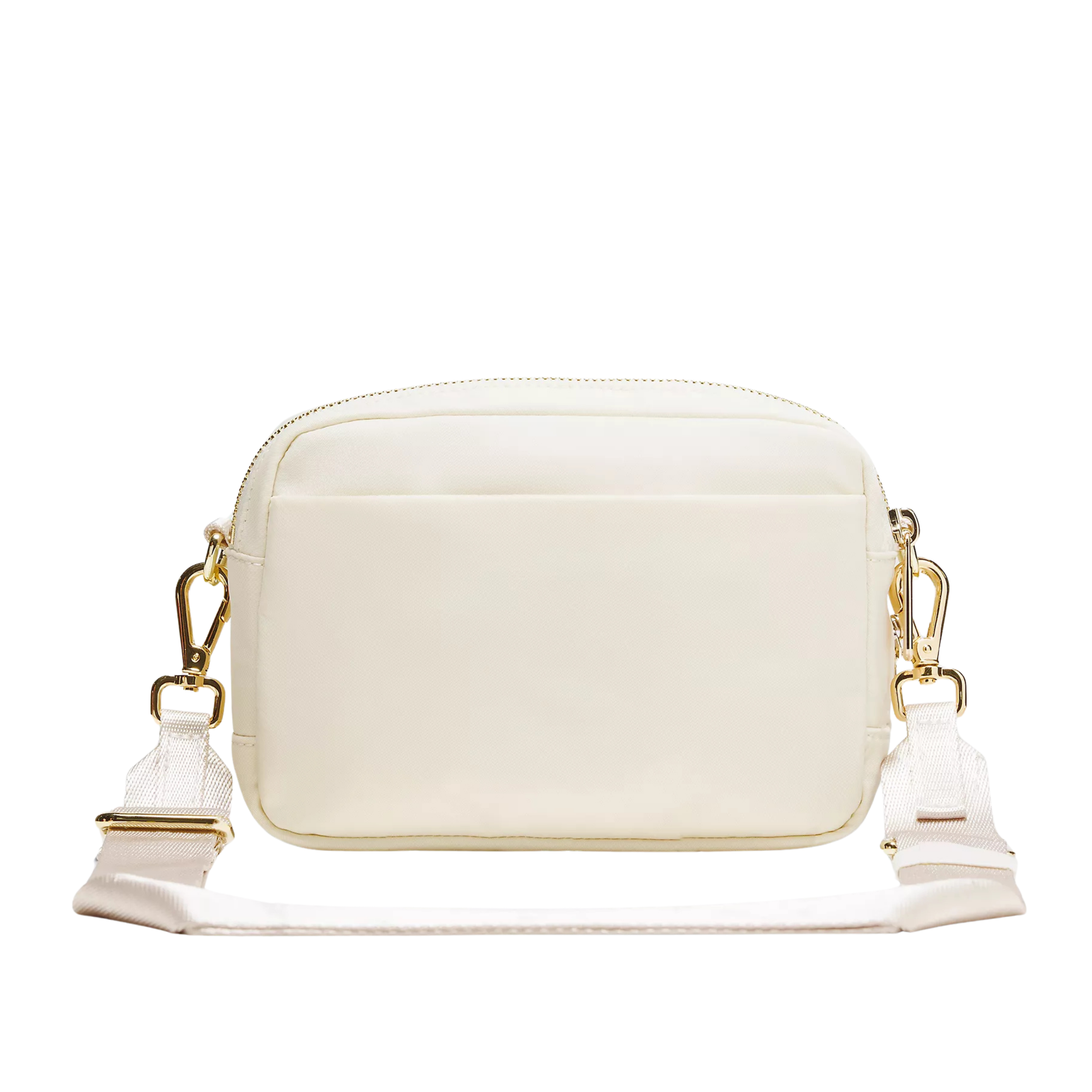 Lululemon Everywhere Crossbody Bag 2L Metal Hardware - Light Ivory Gold
