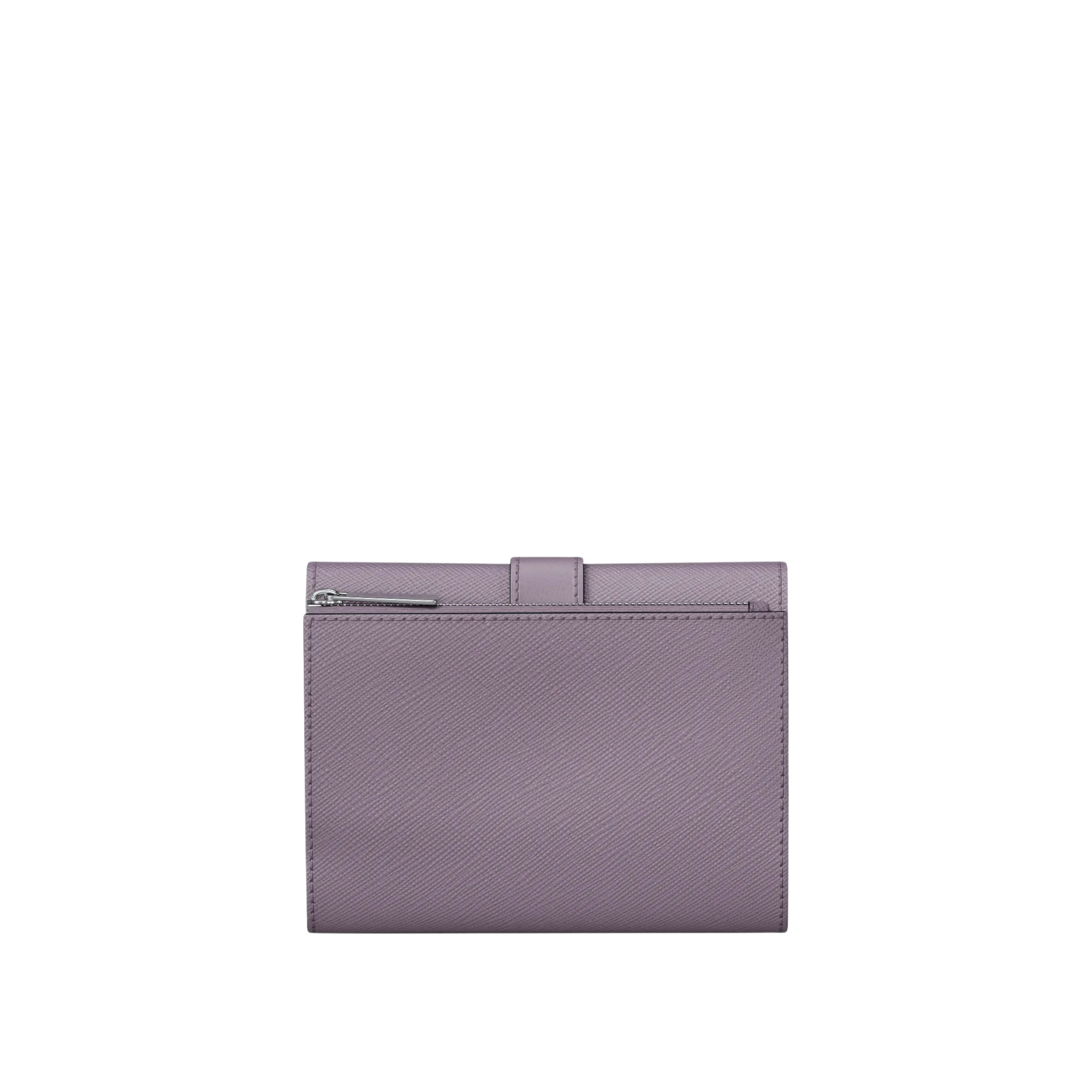 Michael Kors Women Greenwich Medium Leather Trifold Wallet - Lilac