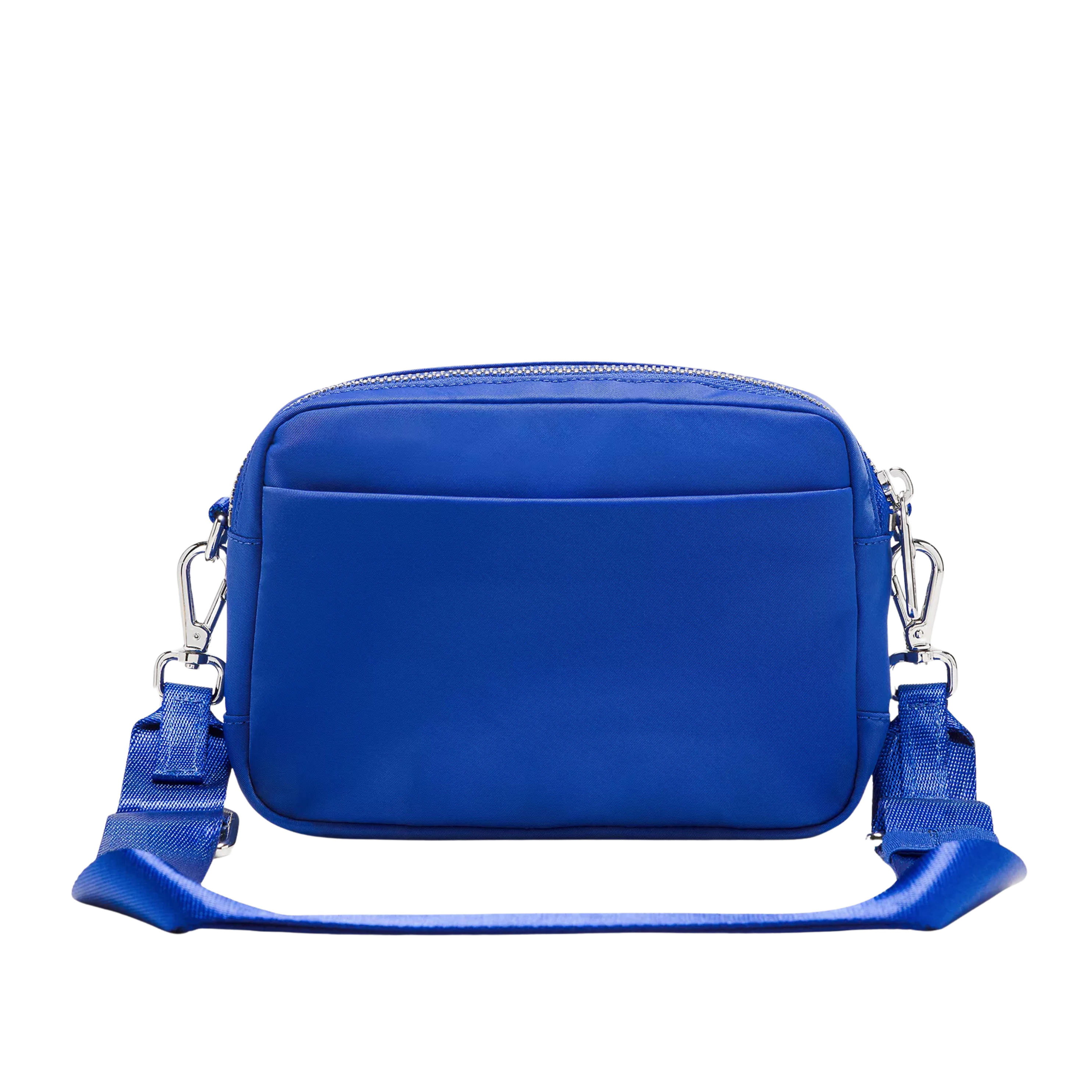 Lululemon Everywhere Crossbody Bag 2L Metal Hardware - Beach Ball Blue Silver