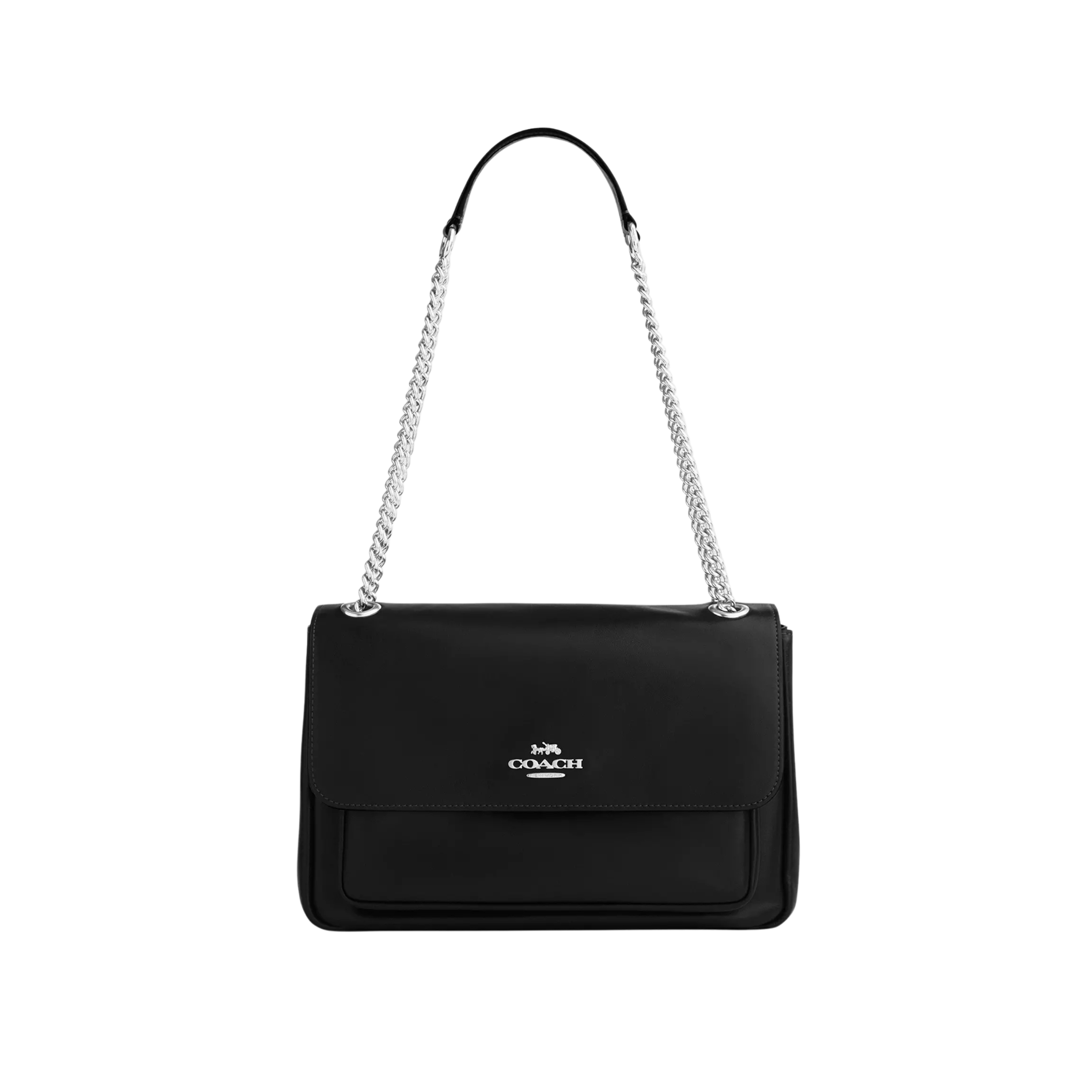 Coach Women Elodie Crossbody Bag - Black Silver