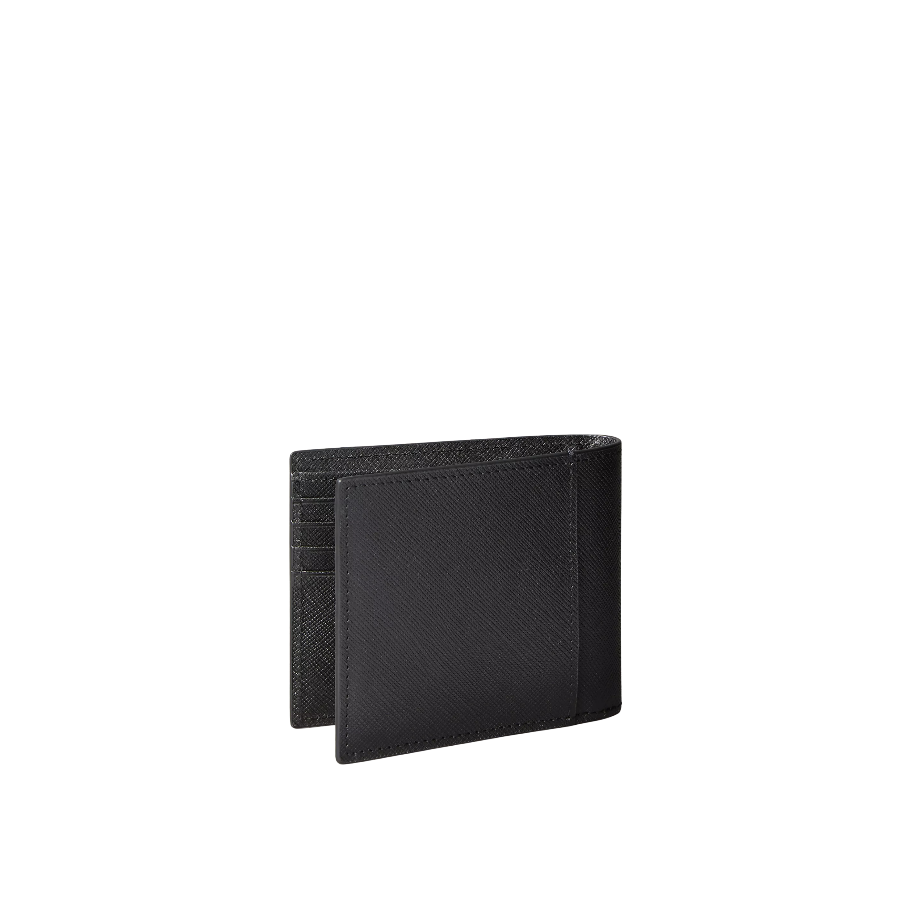 Calvin Klein Men Refined Saffiano Bifold Wallet - Black