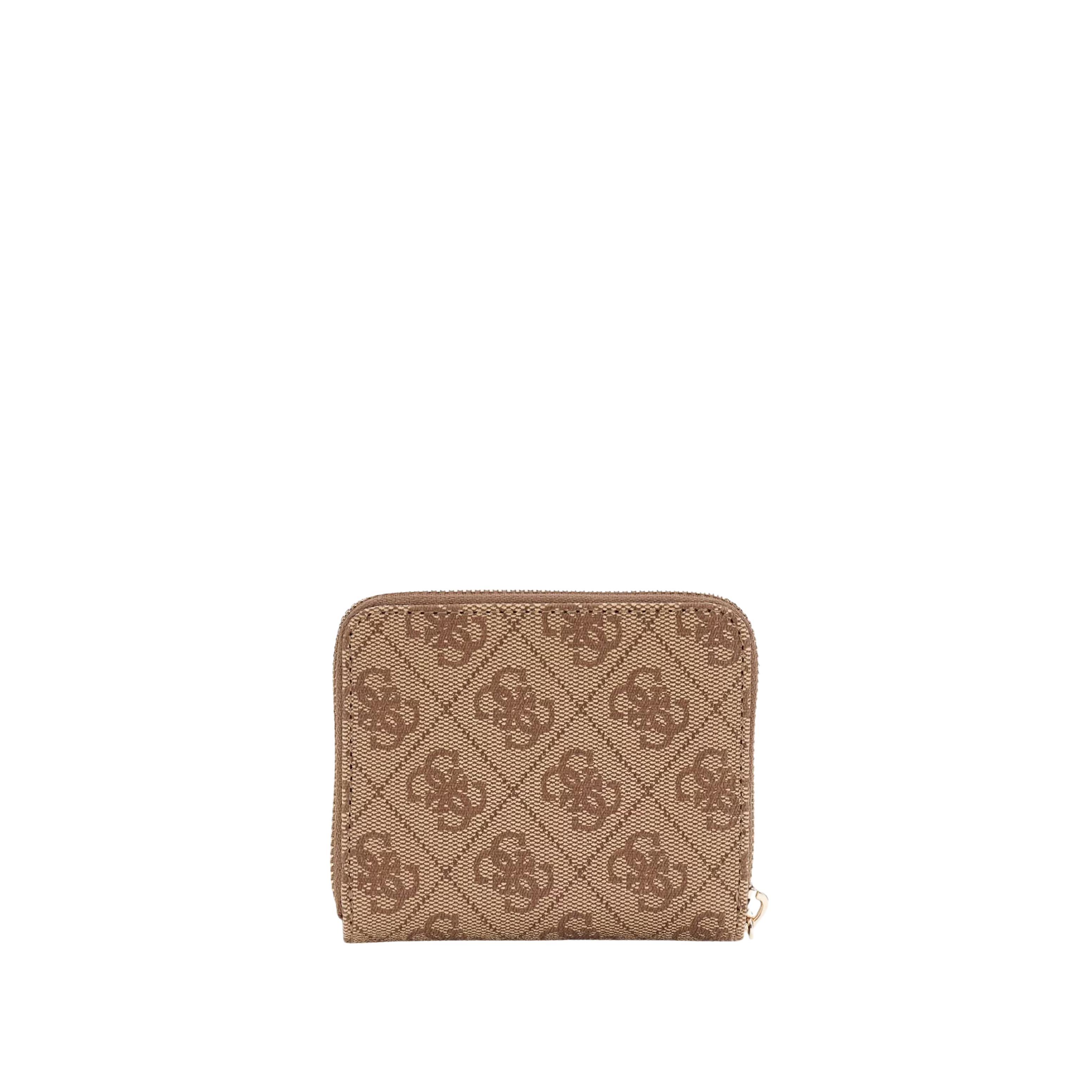 Guess Women Laurel II Small Zip Around Wallet - Latte Logo