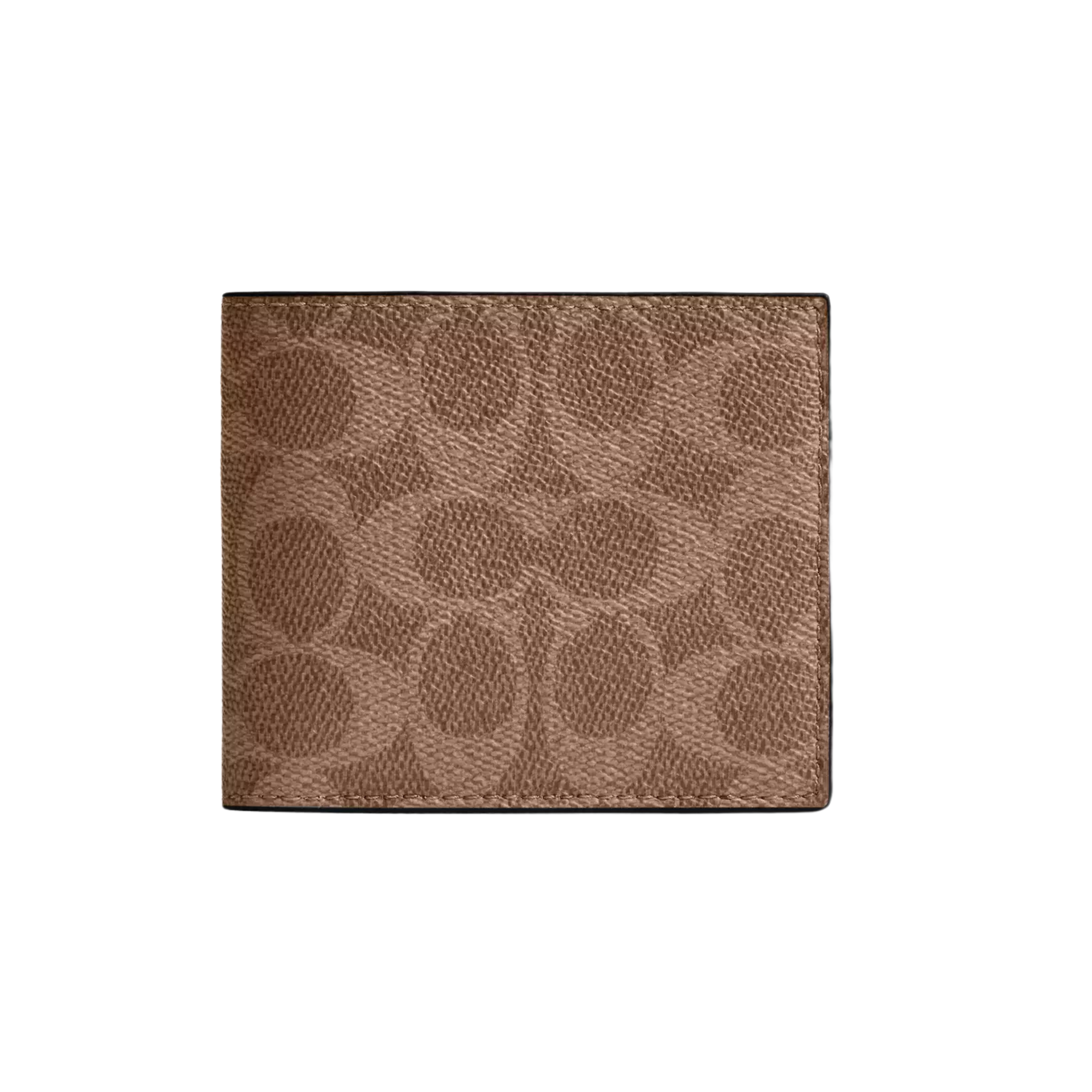 Coach Men Id Billfold Wallet - Gunmetal