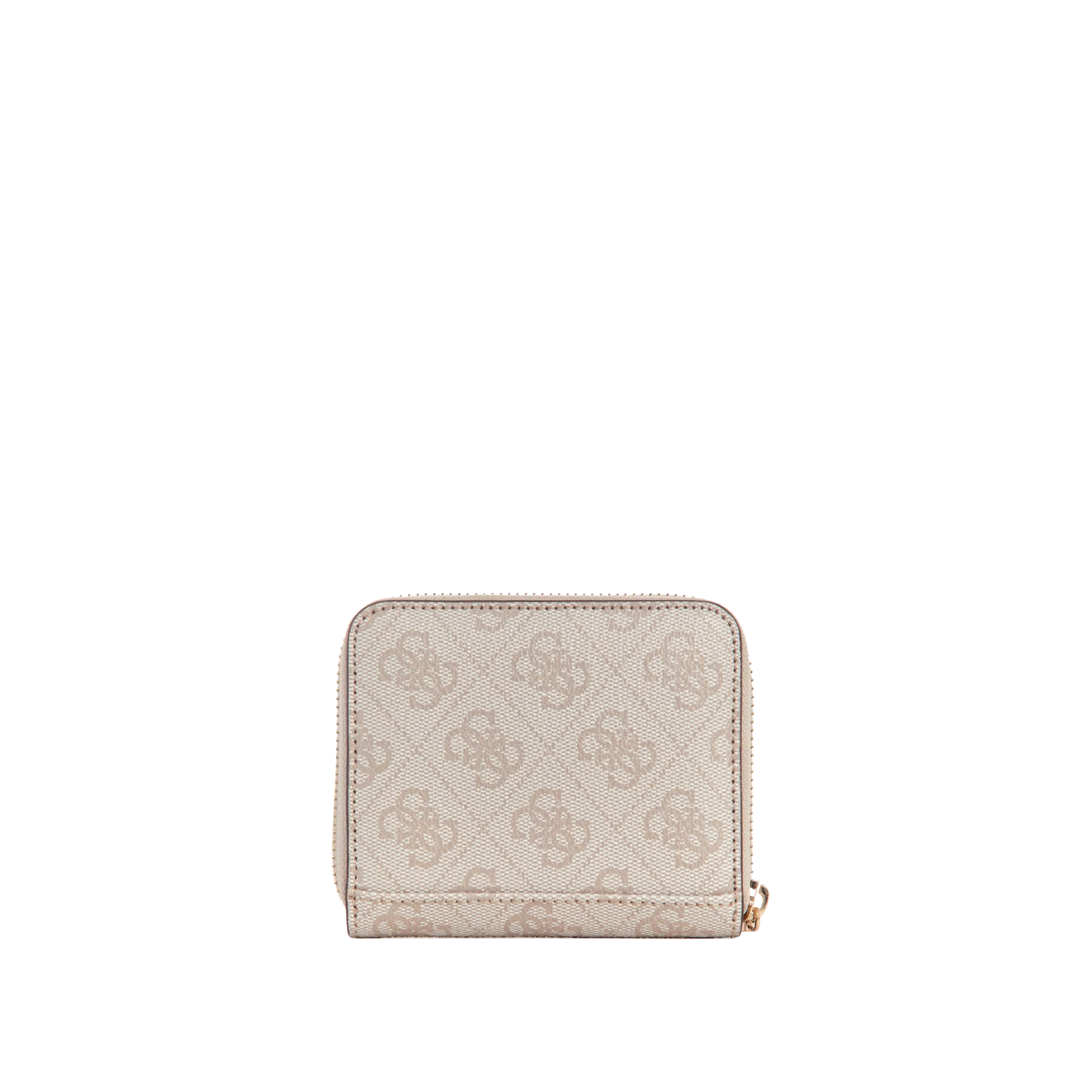 Guess Women Laurel Small Zip Around Wallet - Dove Logo