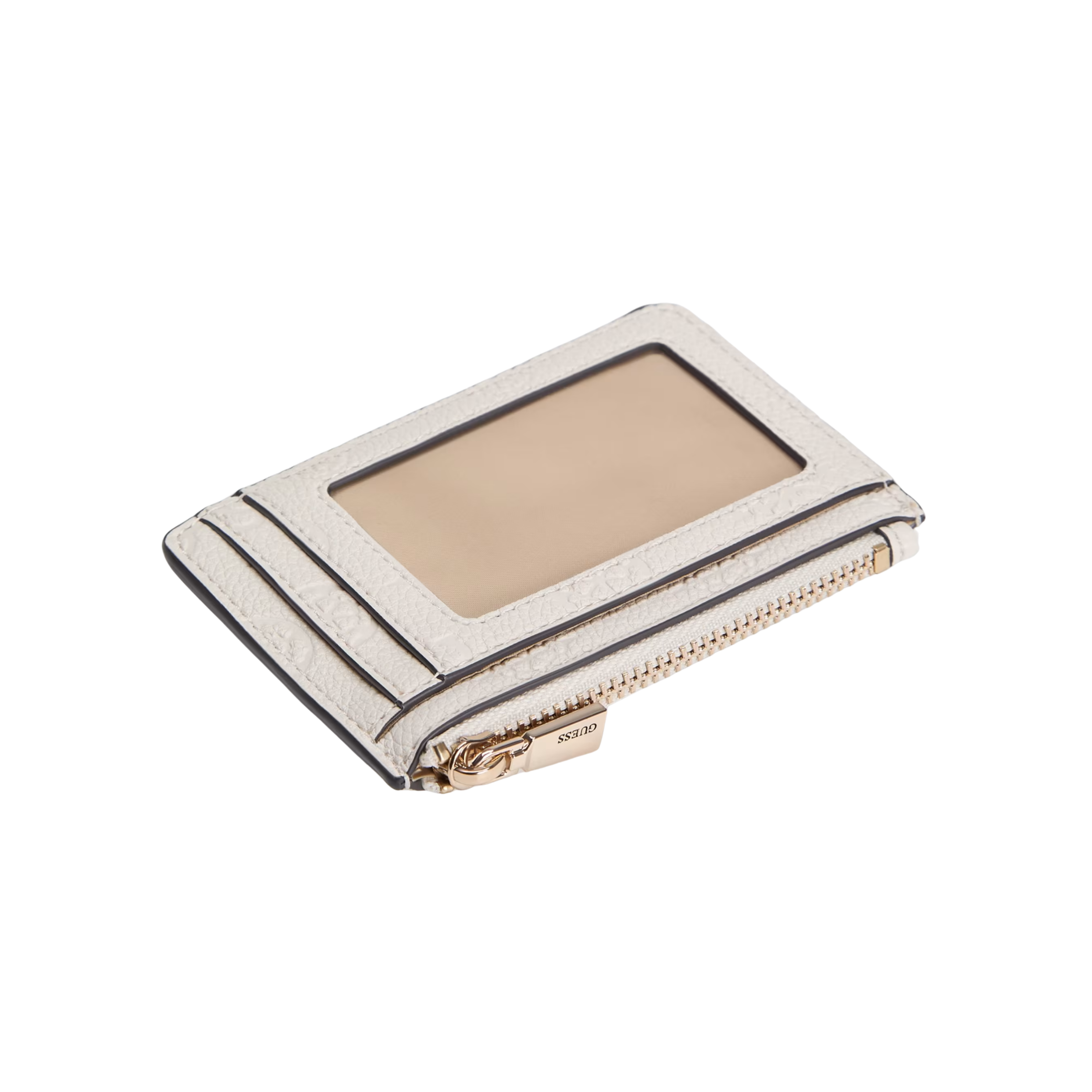 Guess Women Ella Logo Card Case - Steel