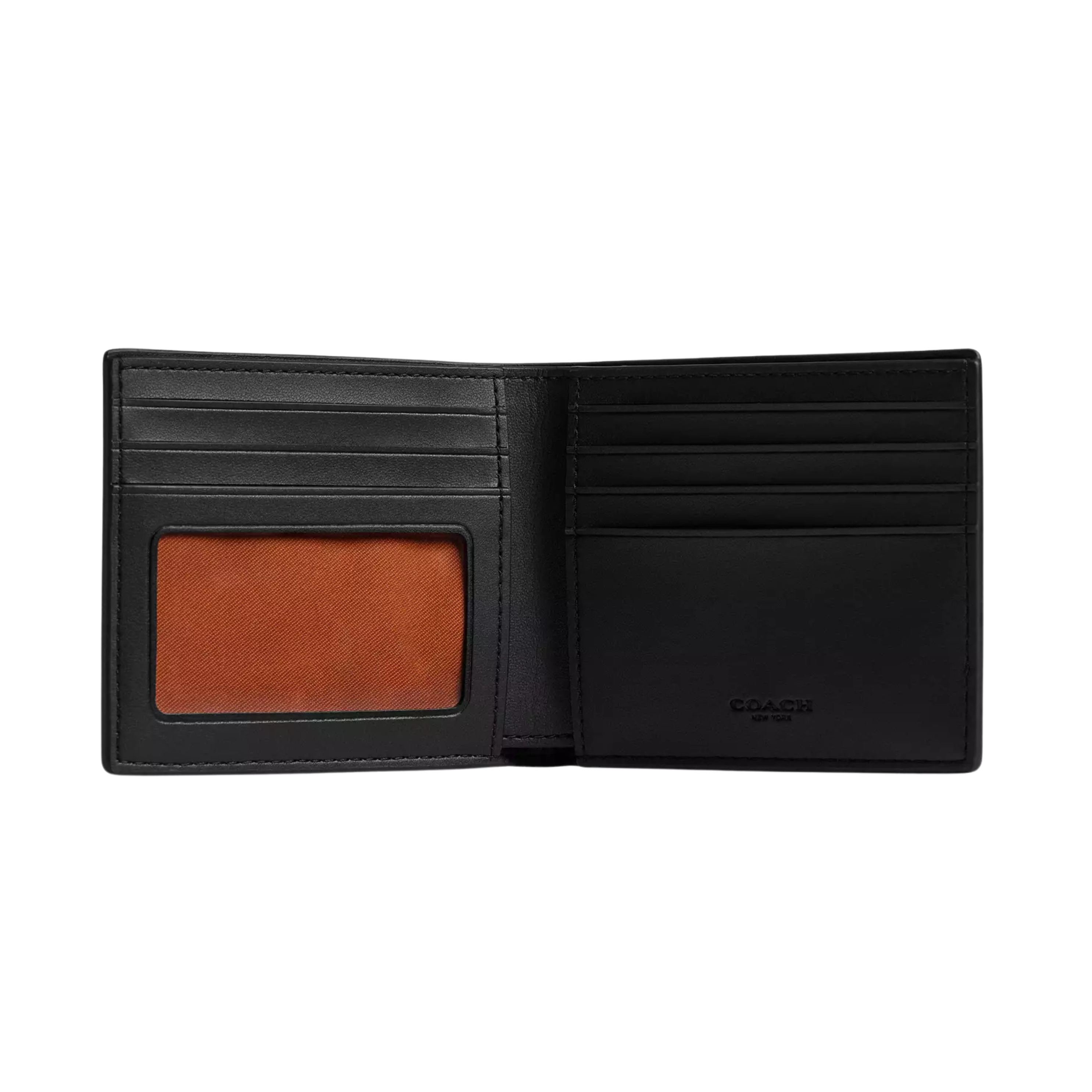 Coach Men Id Billfold Wallet - Gunmetal