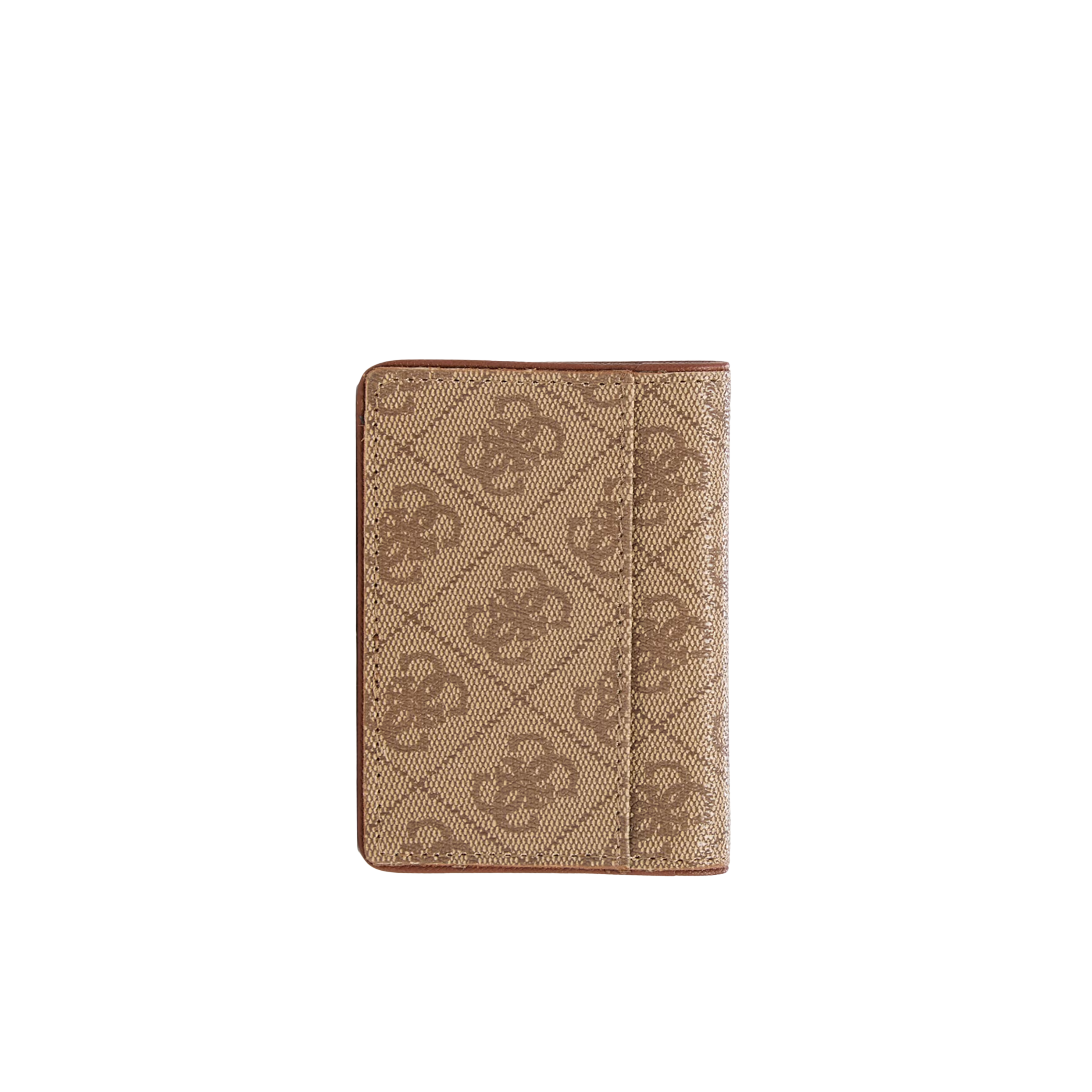 Guess Men Jared Signature Gusset Wallet - Tan