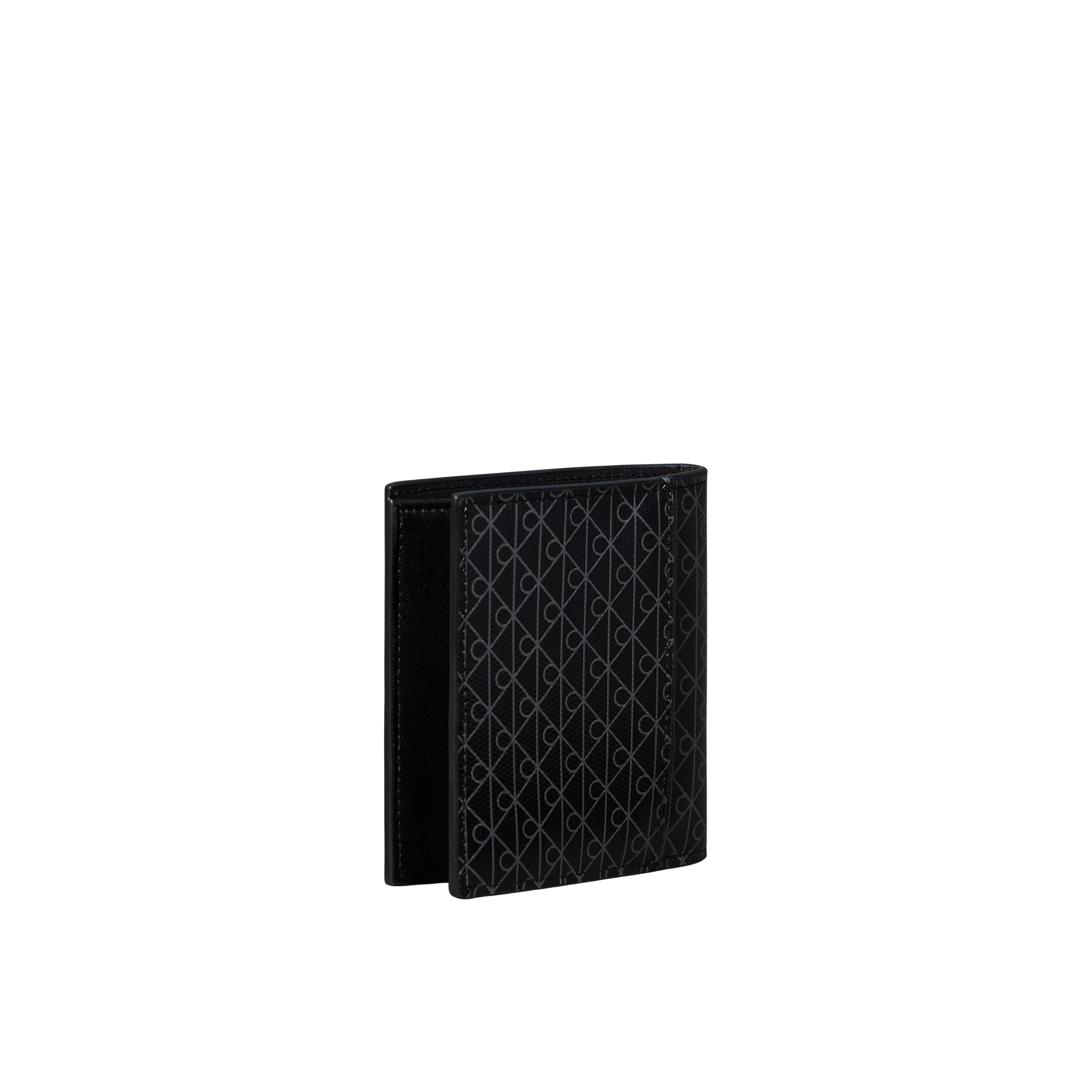 Calvin Klein Men Emblem Bifold Wallet - Black