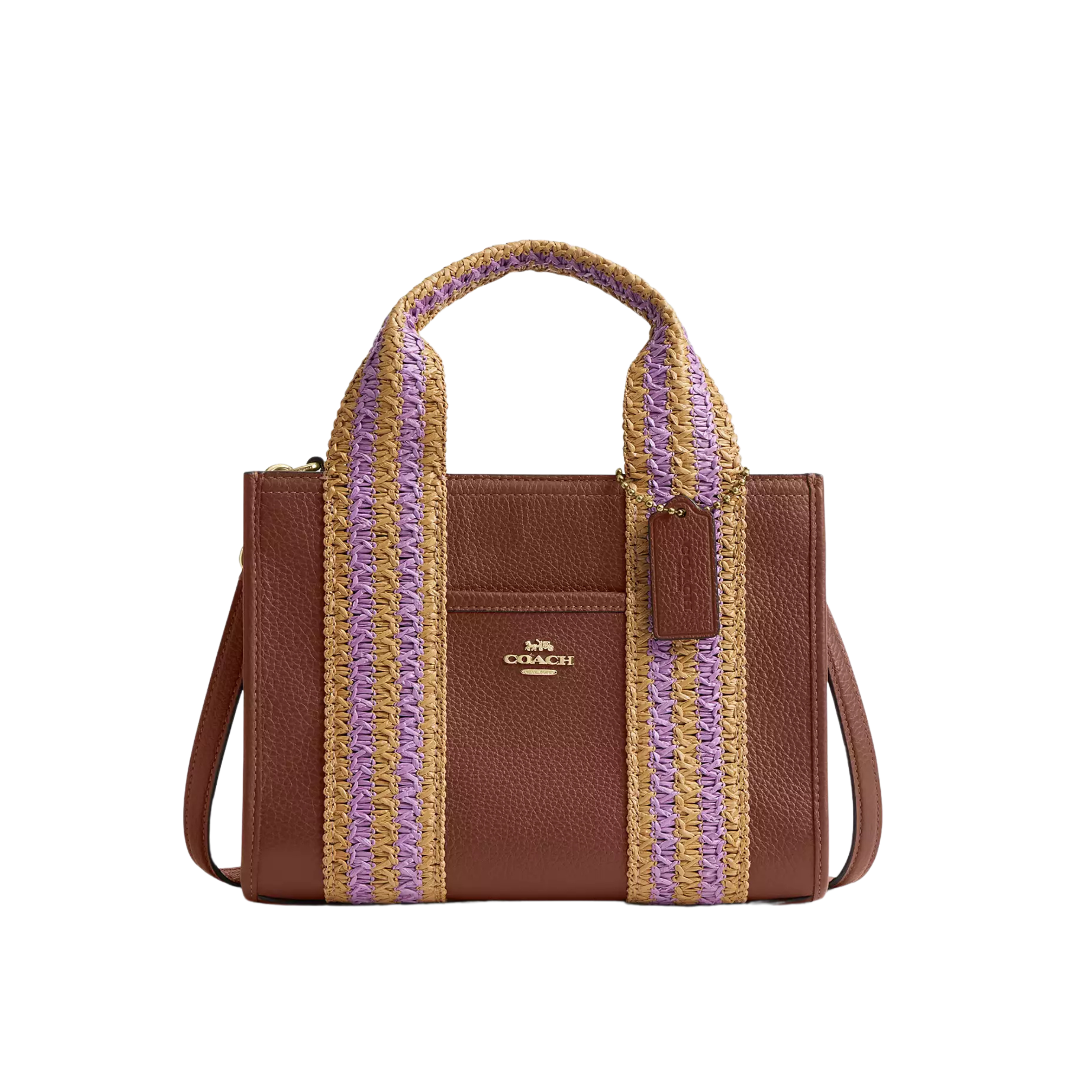 Coach Smith Tote Bag 24 - Redwood Multi