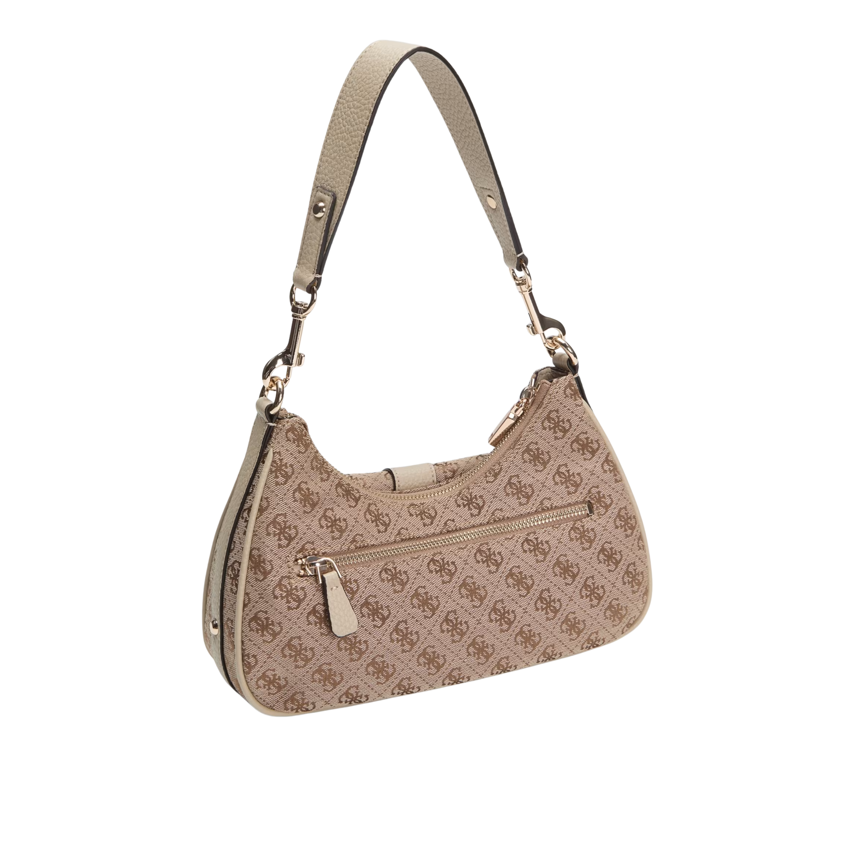Guess Women Jessa Shoulder Bag - Latte Logo