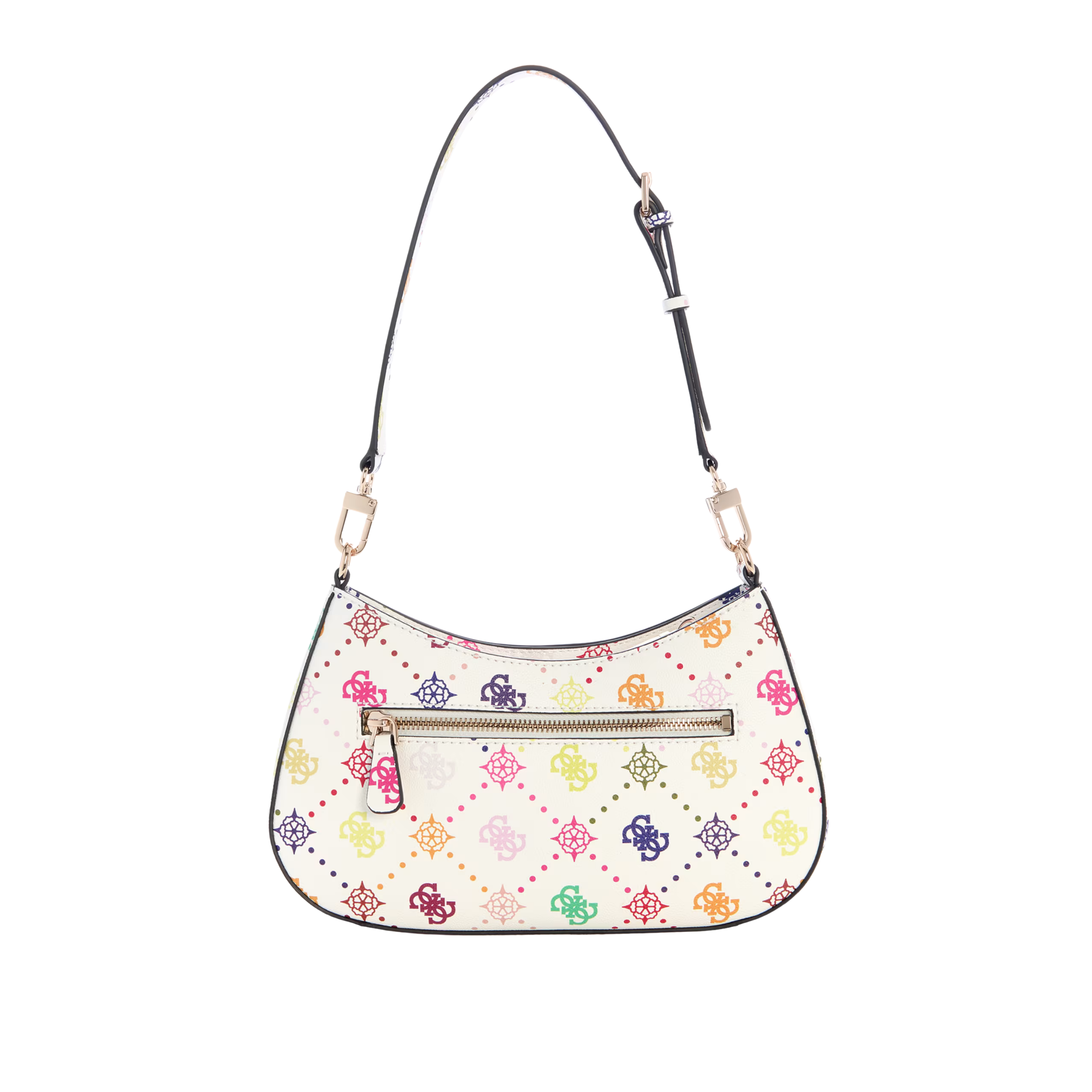 Guess Women Emelie Logo Shoulder Bag - Multi Logo