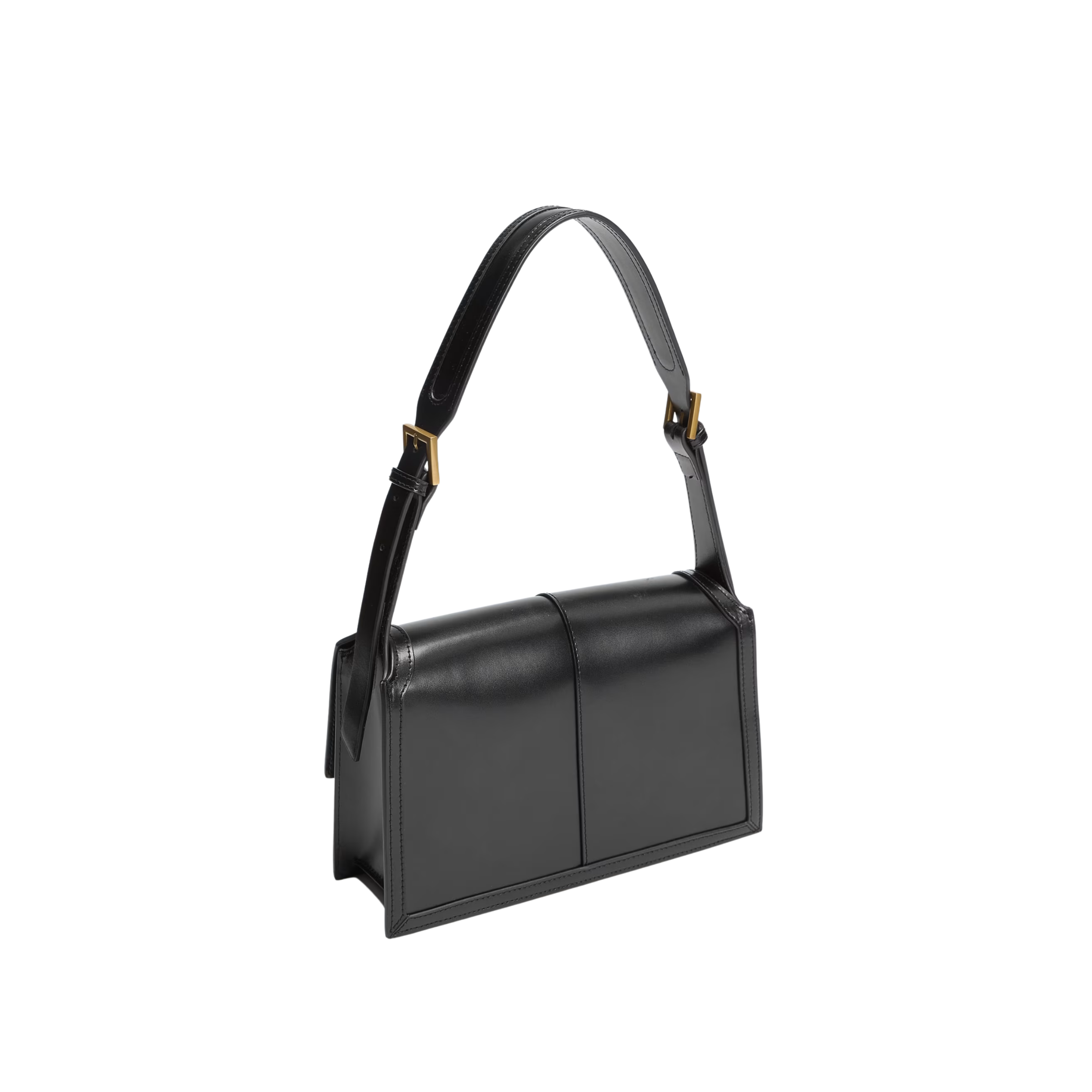 Guess Women Isa Convertible Leather Bag - Black