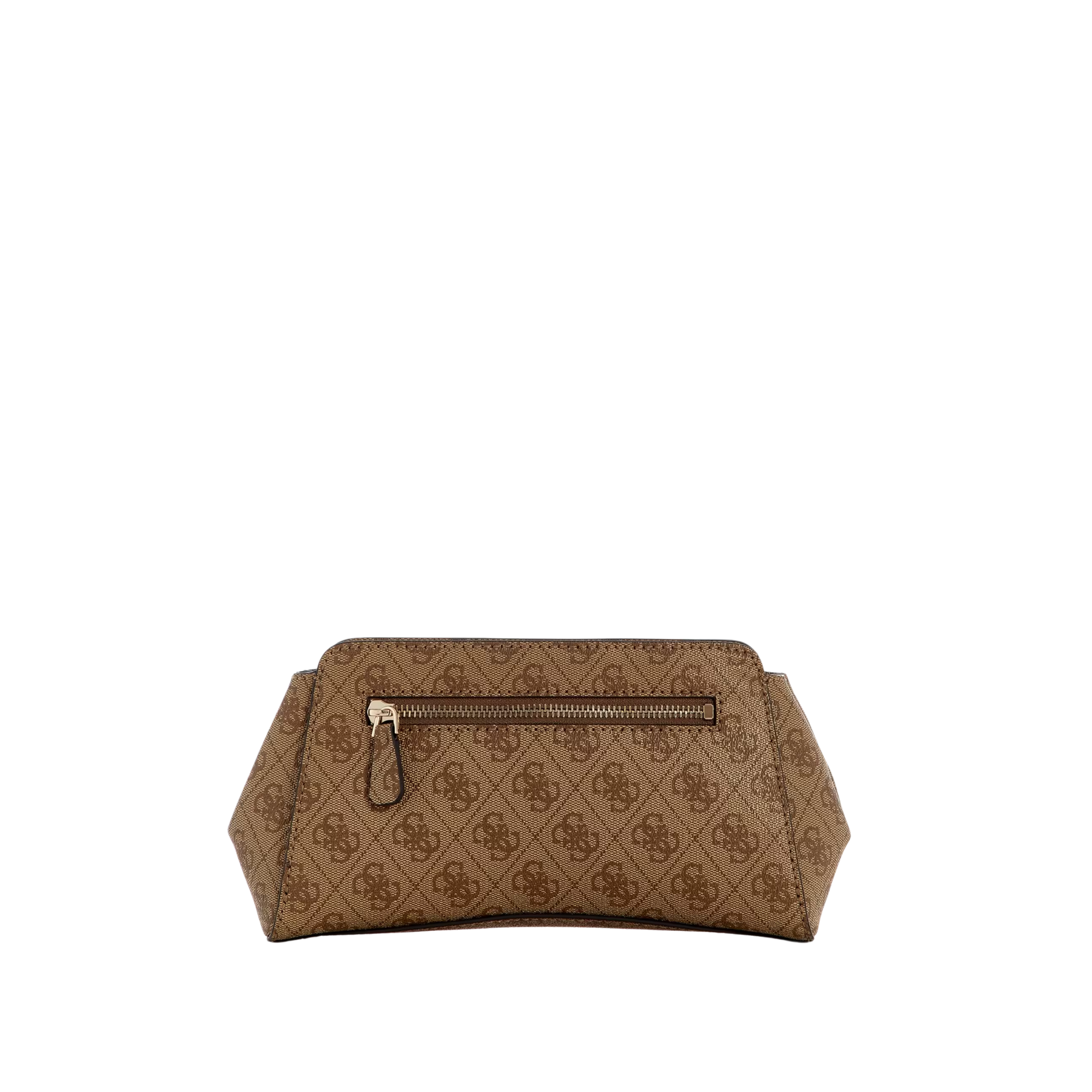 Guess Women Leona Logo Crossbody Bag - Latte Logo