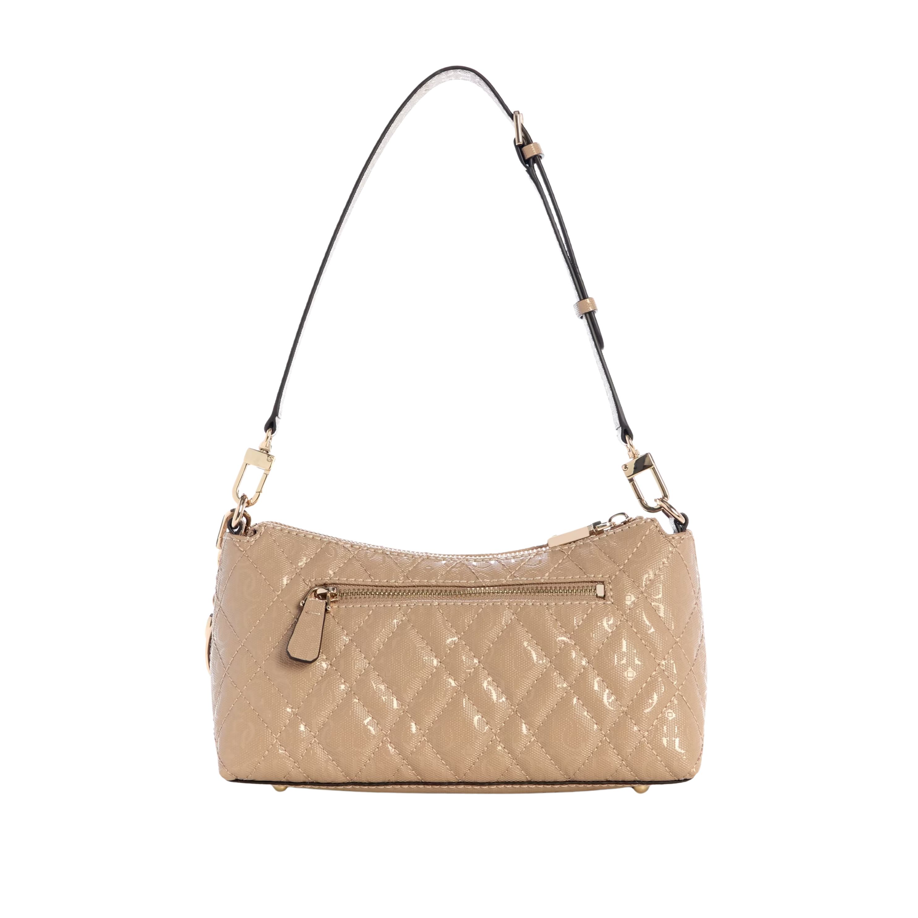 Guess Women Isemay Quilted Shoulder Bag - Beige