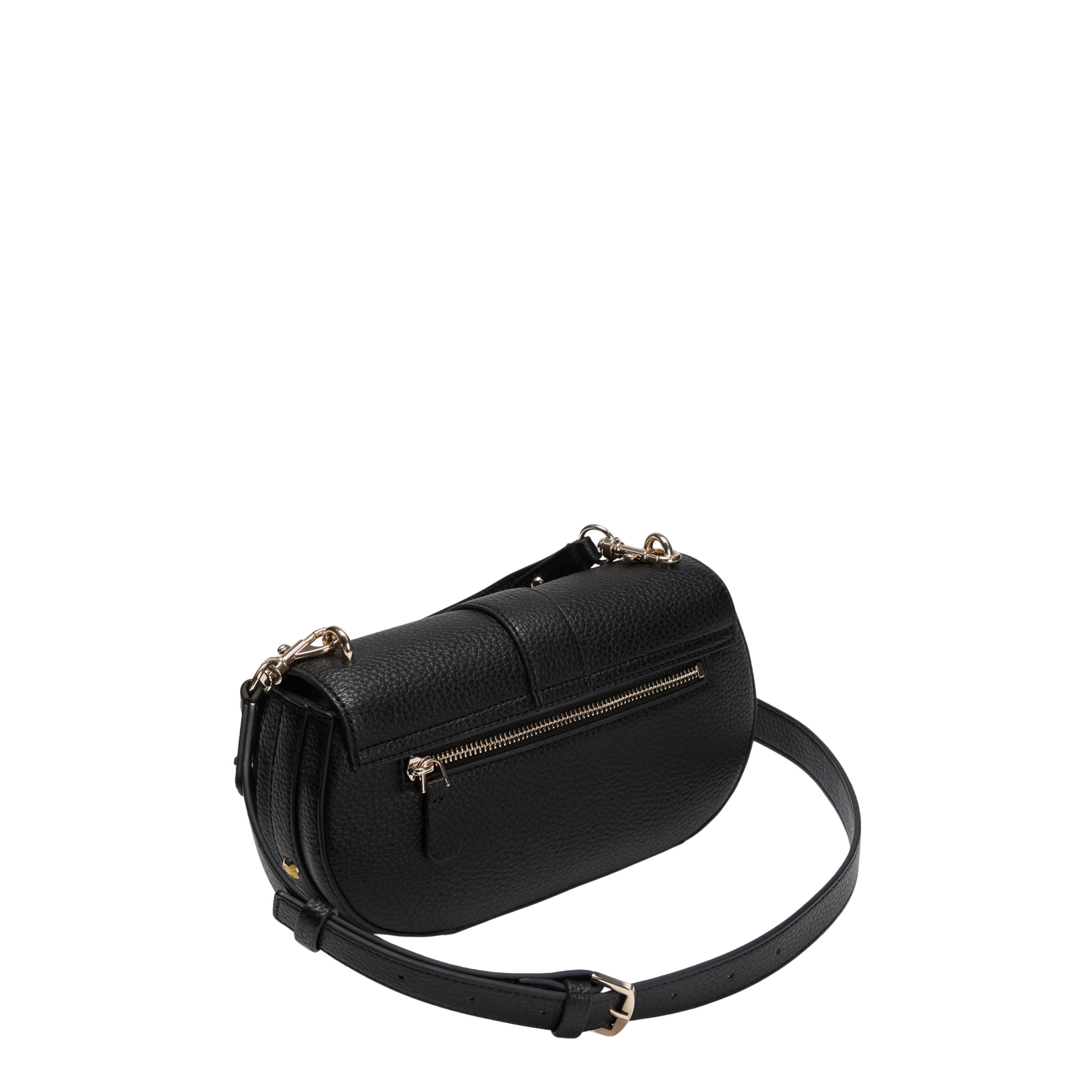 Guess Women Jessa Logo Crossbody Bag - Black