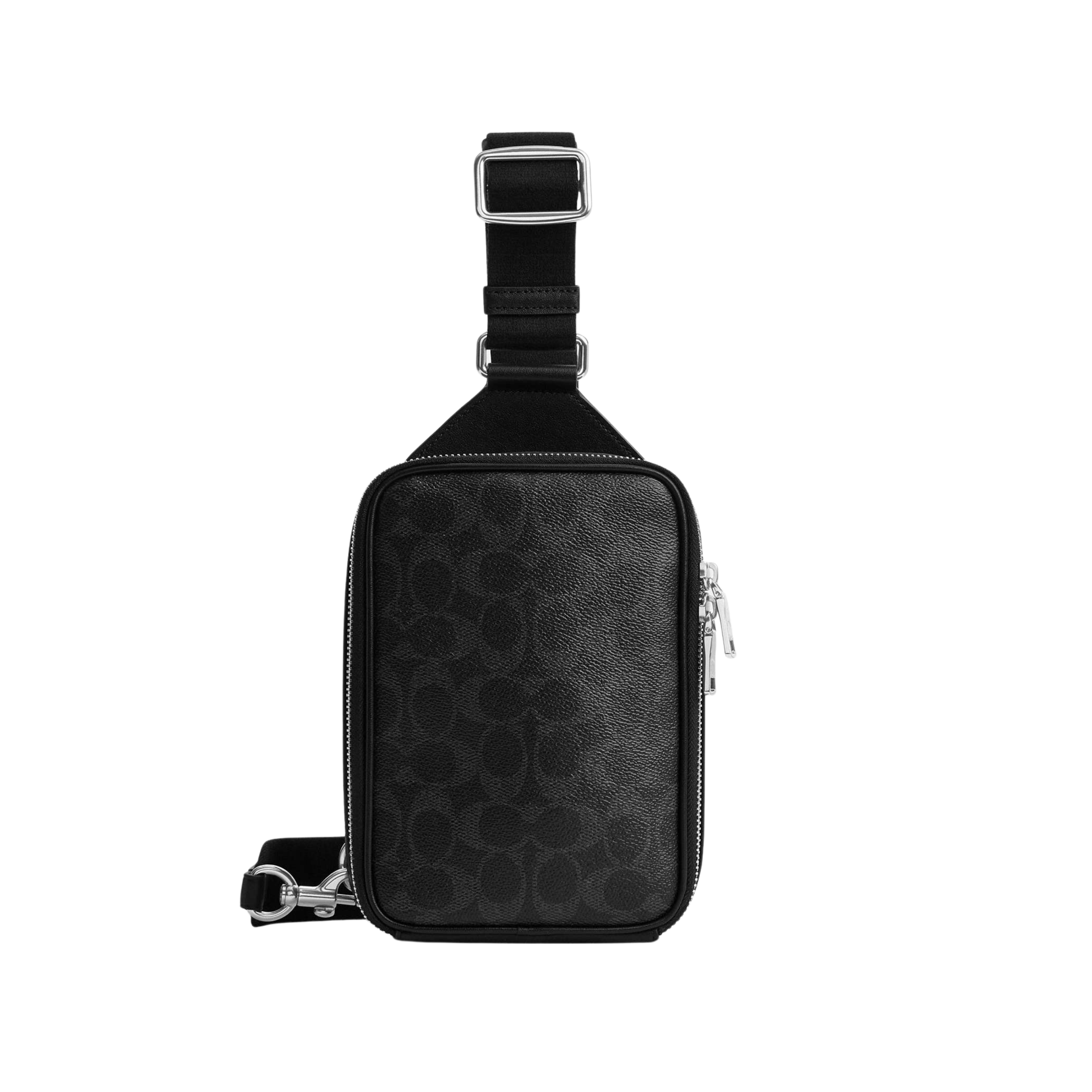 Coach Men Ray Pack - Silver Black Signature