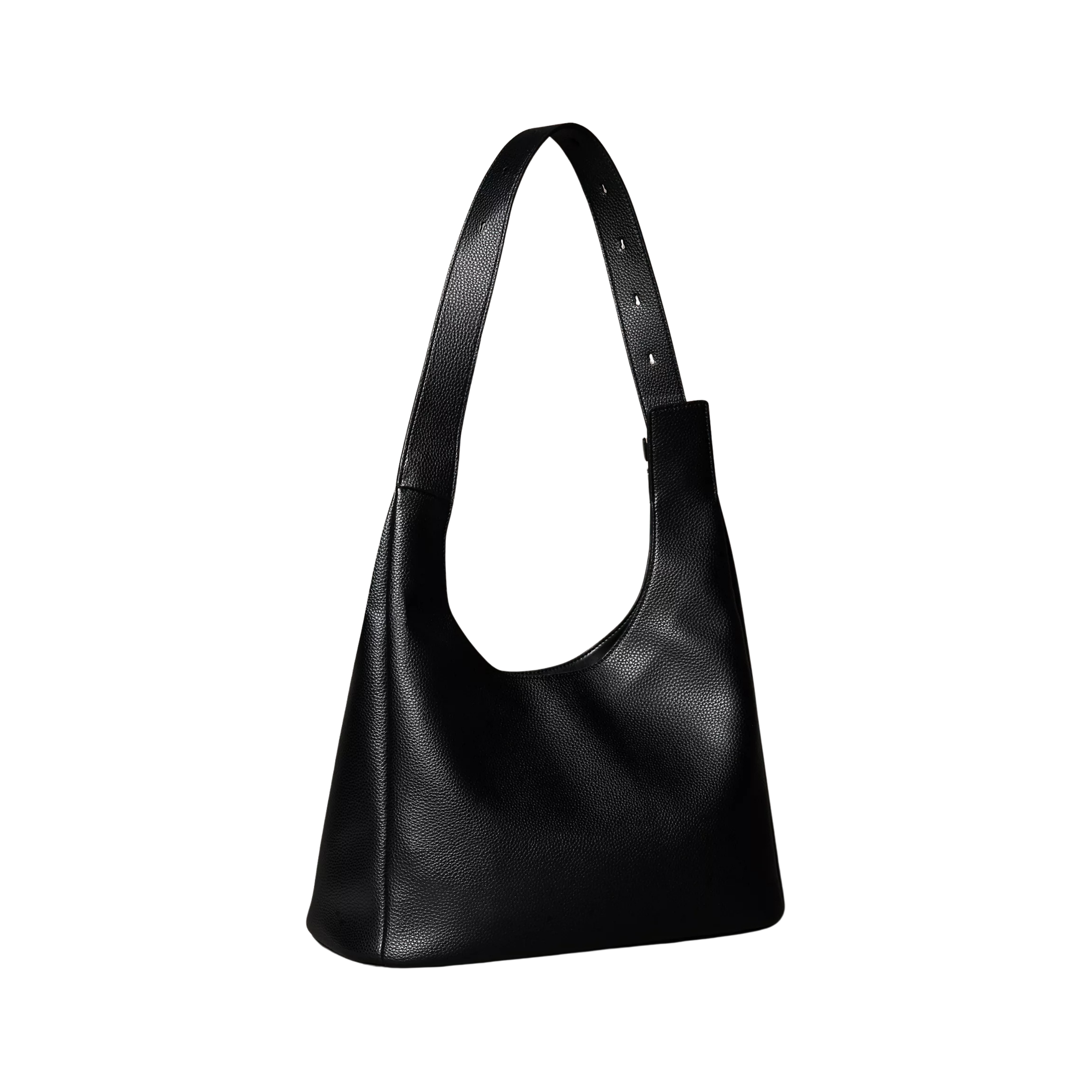 Calvin Klein Women Archive Hardware Buckle Shoulder Bag - Black