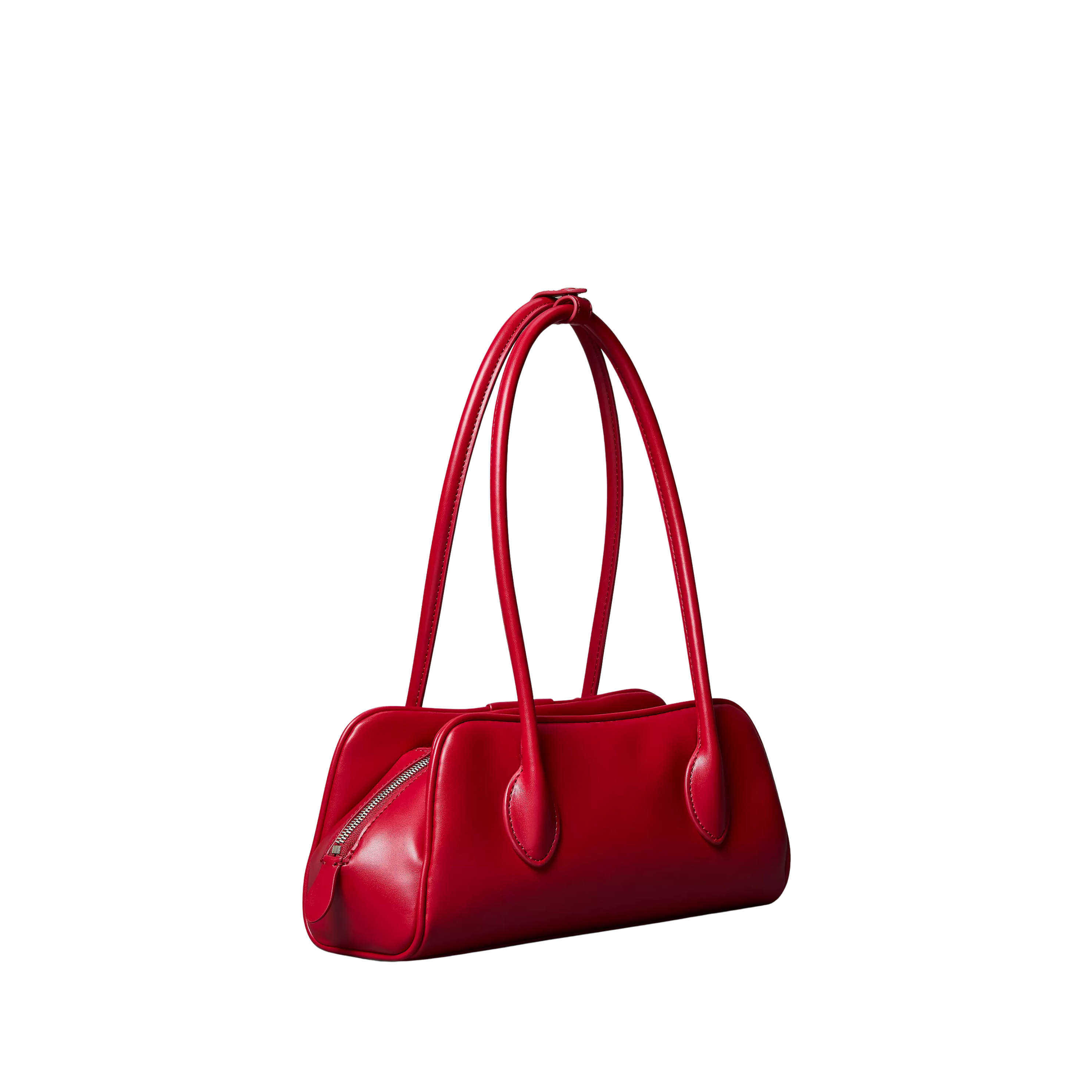 Calvin Klein Women Emblem Logo Mini Shoulder Bag - Bordeaux Wine