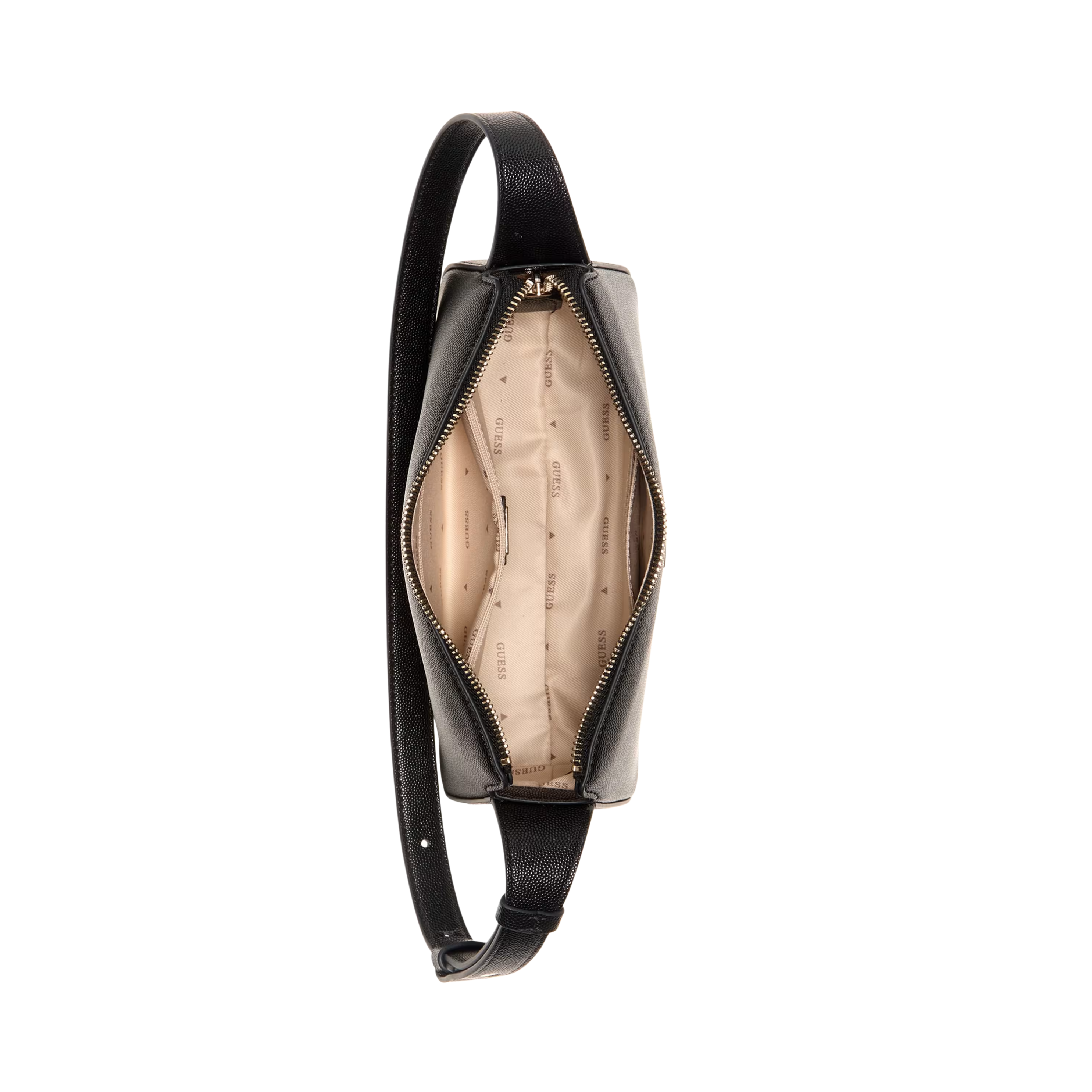Guess Women Isobel Logo Shoulder Bag - Black