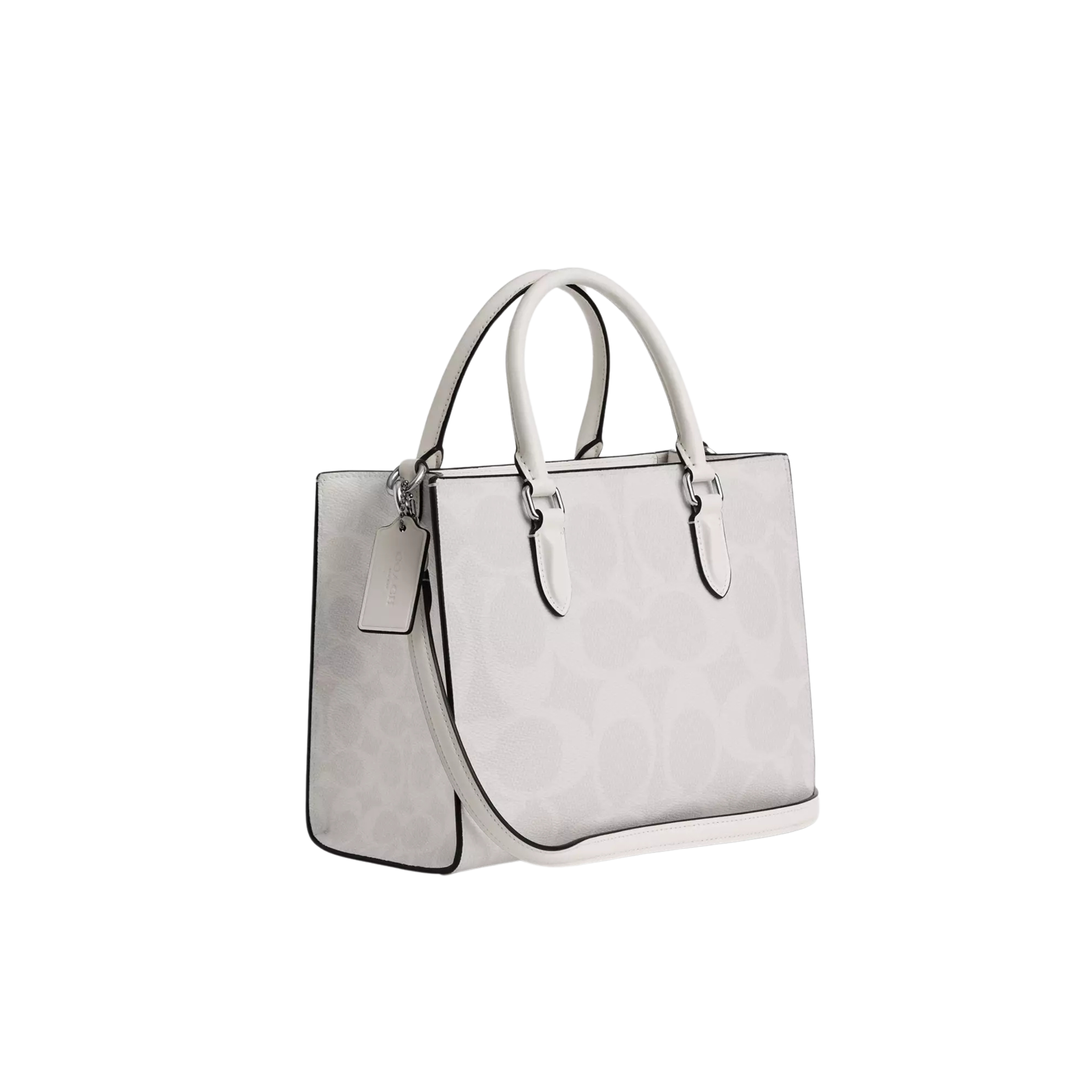 Coach Maggie Small Tote Bag - Chalk
