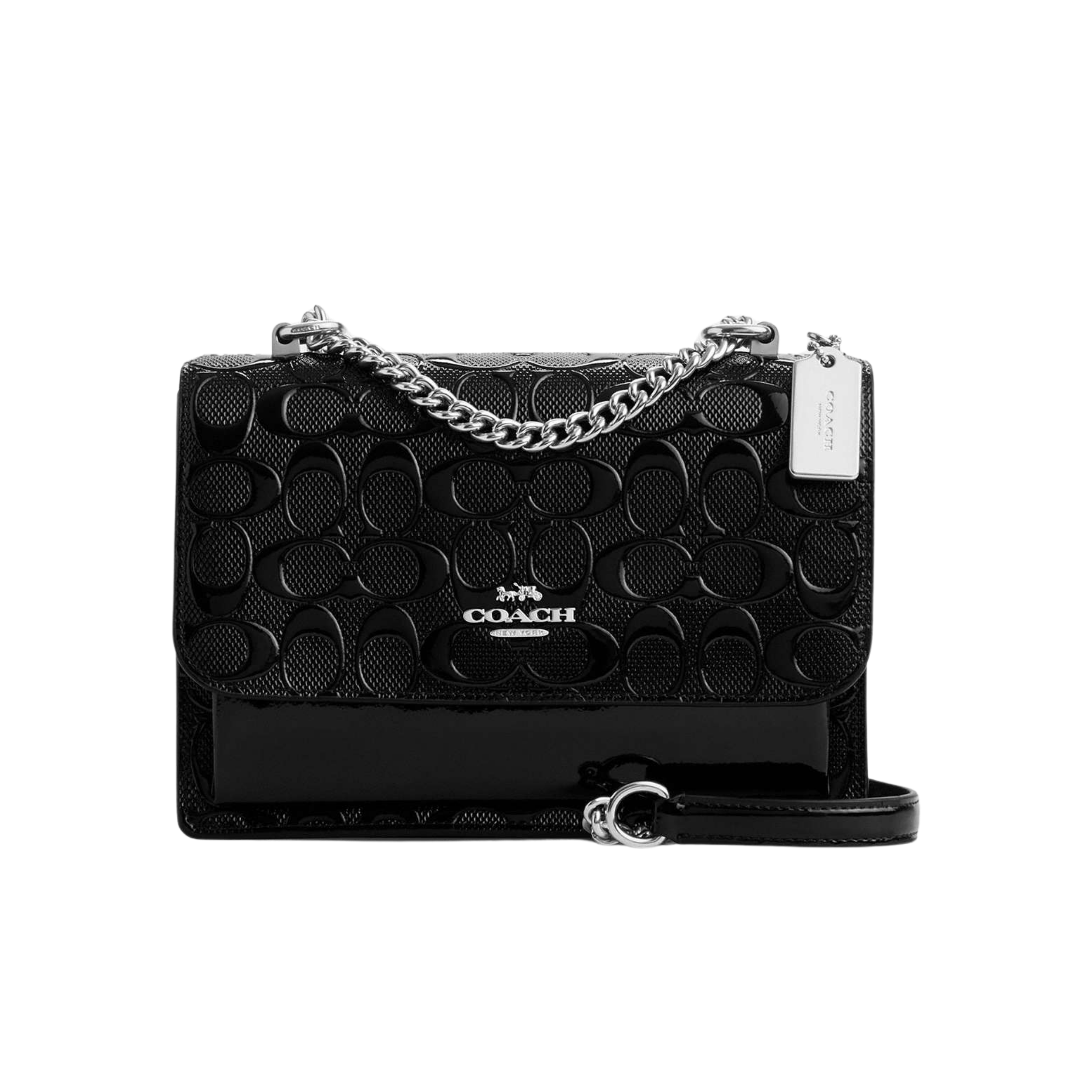Coach Klare Crossbody - Silver Black