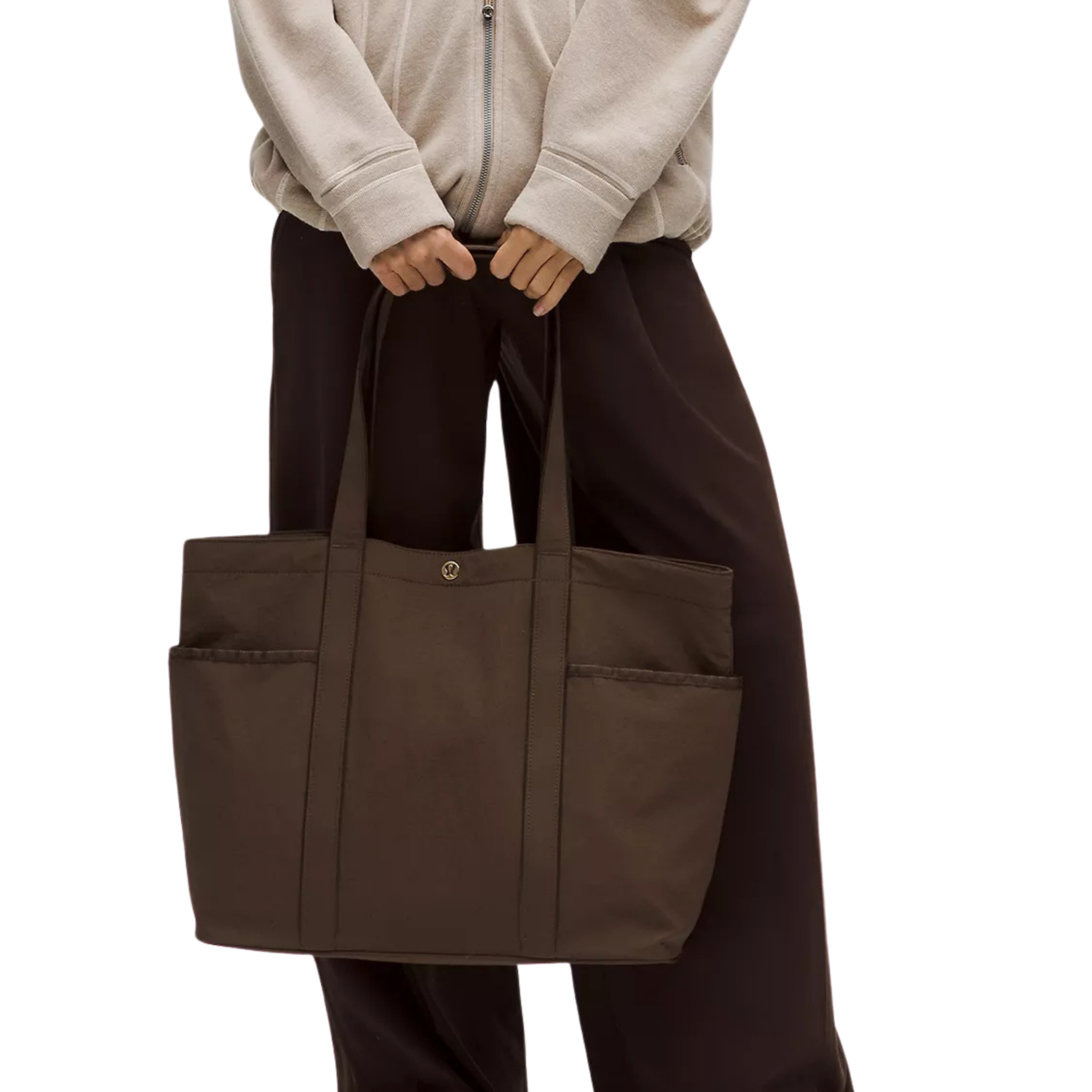 Lululemon Daily Multi-Pocket Tote Bag - Walnut Crunch