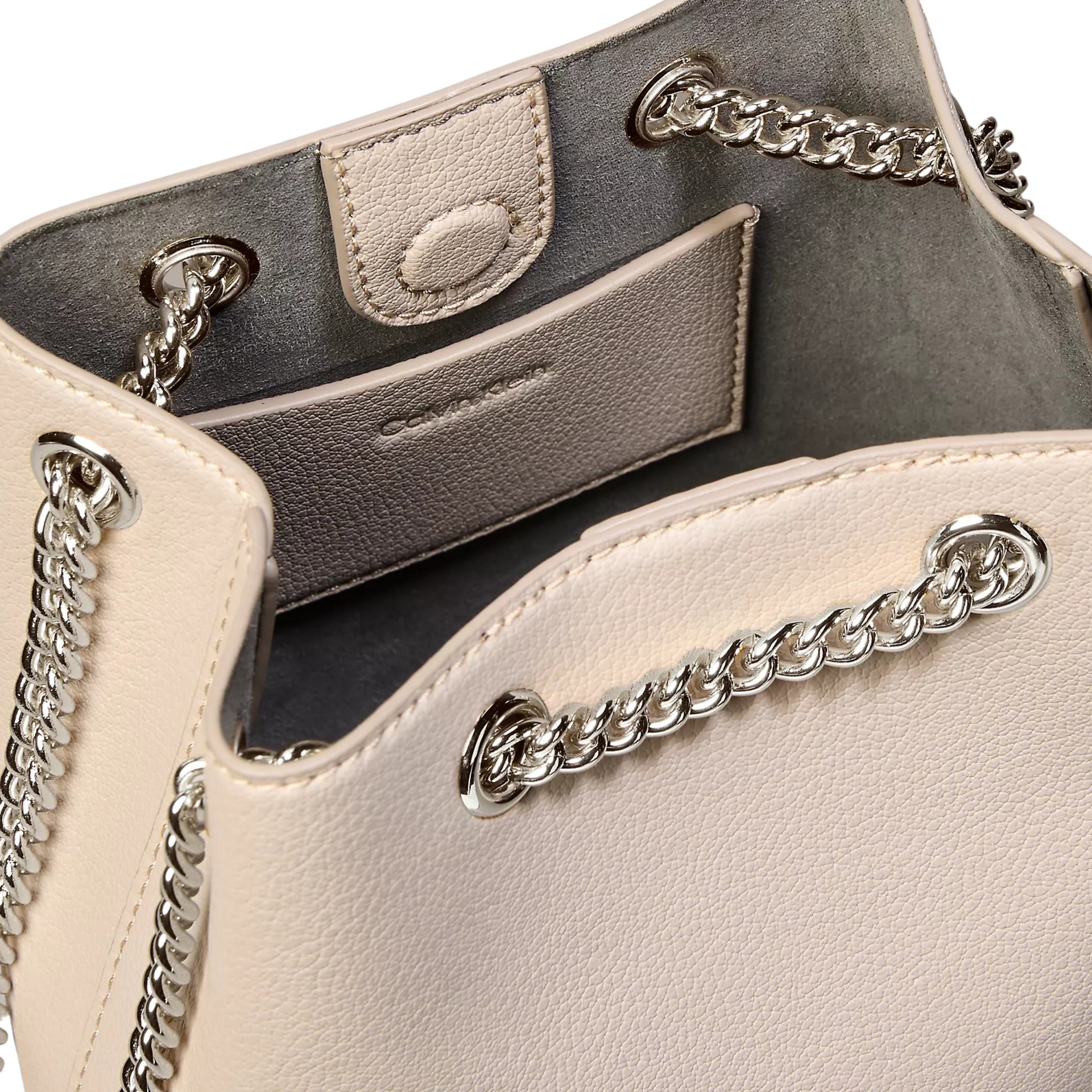 Calvin Klein Women Minimal Monogram Bucket Bag - Chateau
