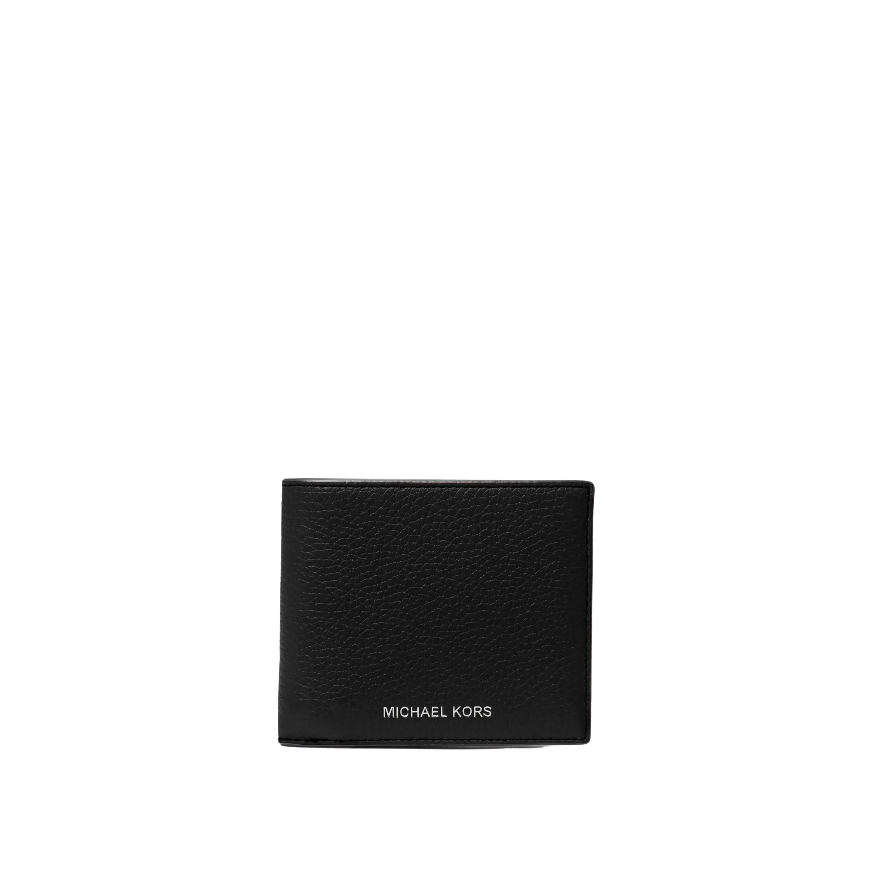 Michael Kors Men Cooper Pebbled Leather Billfold Wallet - Black