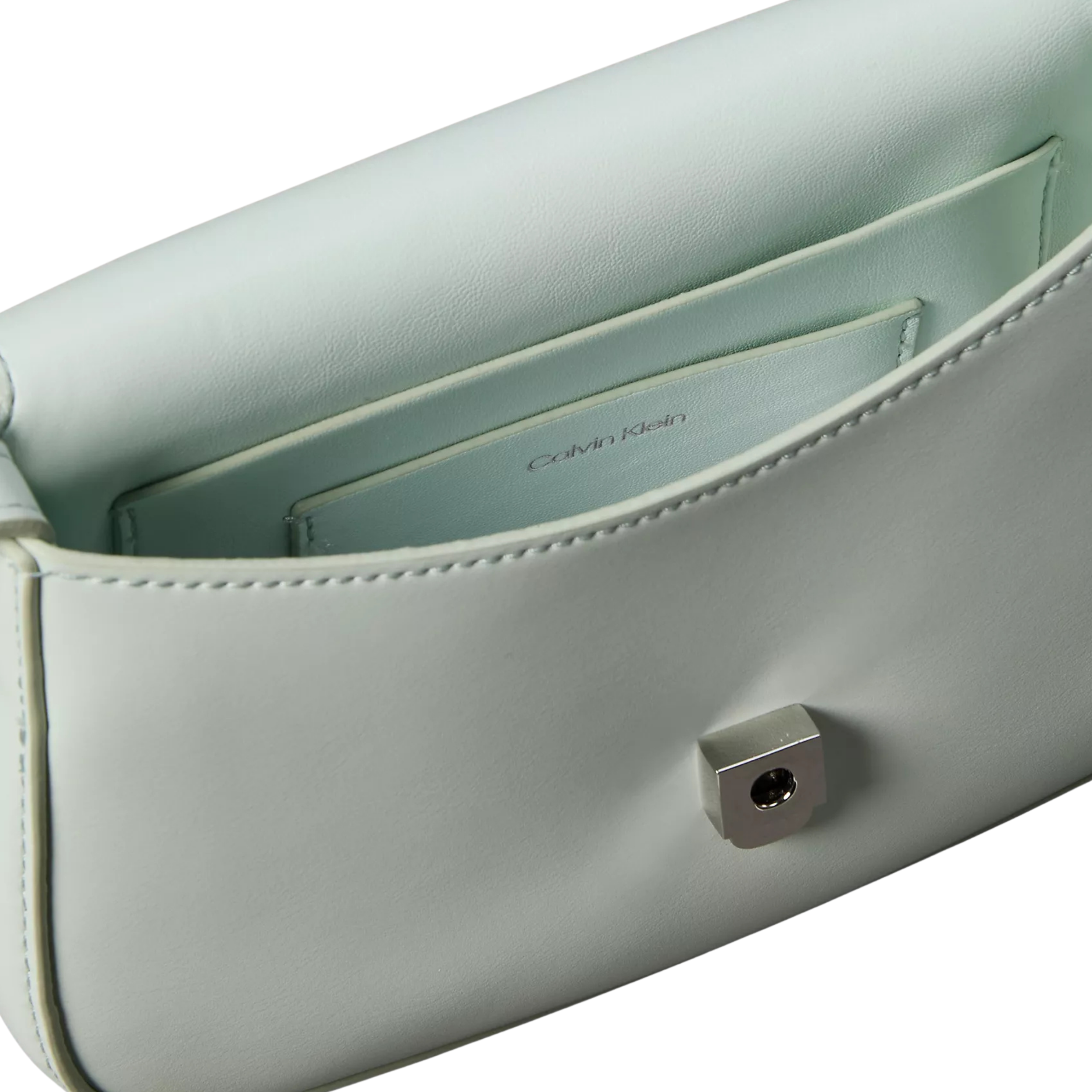 Calvin Klein Women Monogram Flap Camera Bag - Whispering Blue