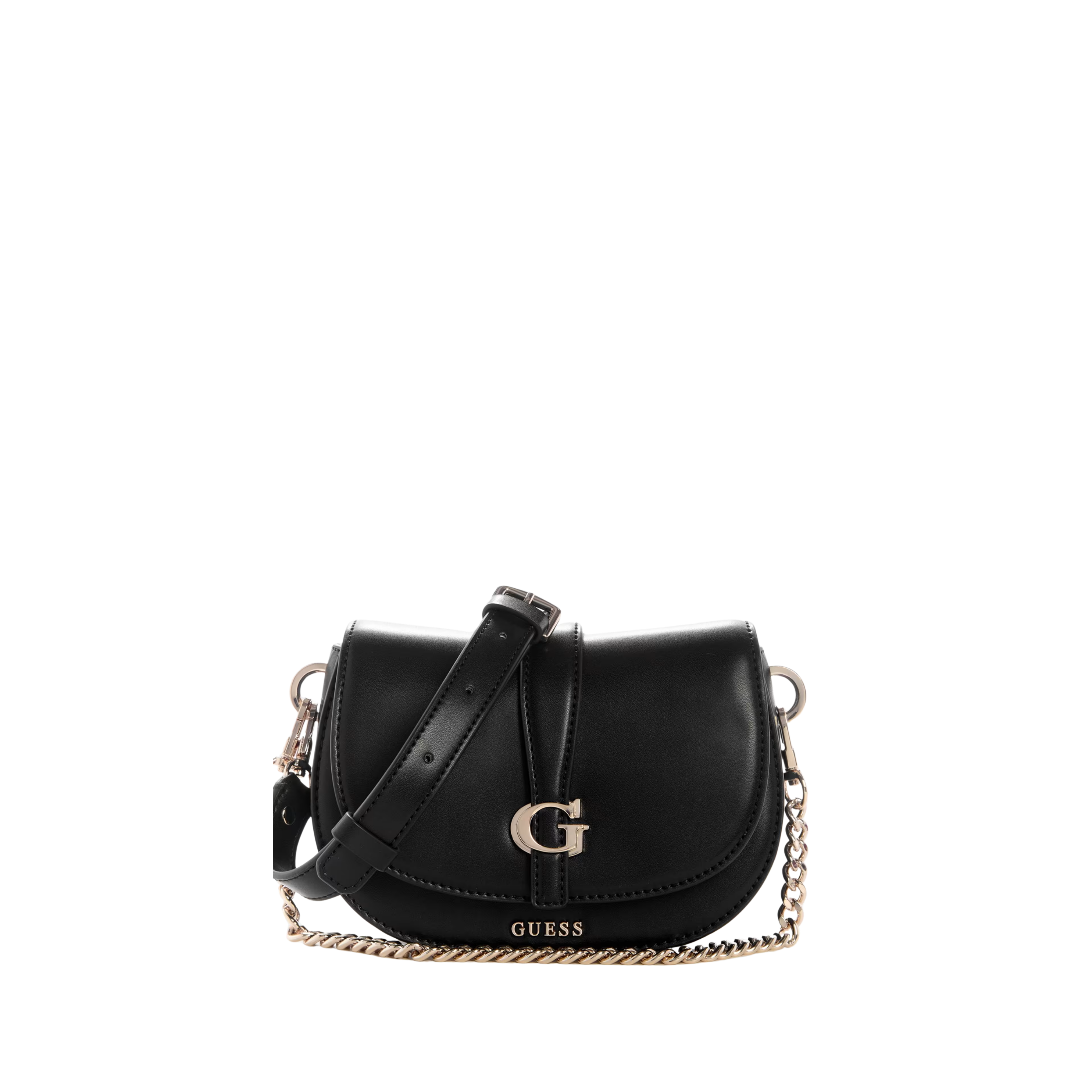 Guess Women Carrie Mini Crossbody - Black