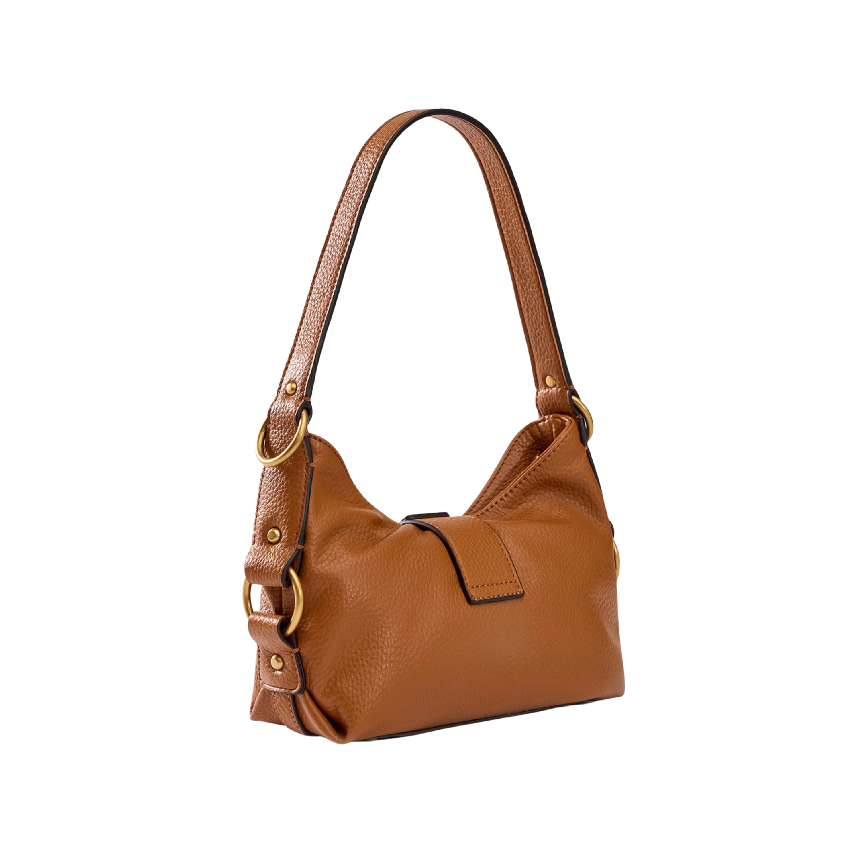 Guess Women Camden Mini Shoulder Bag - Cognac
