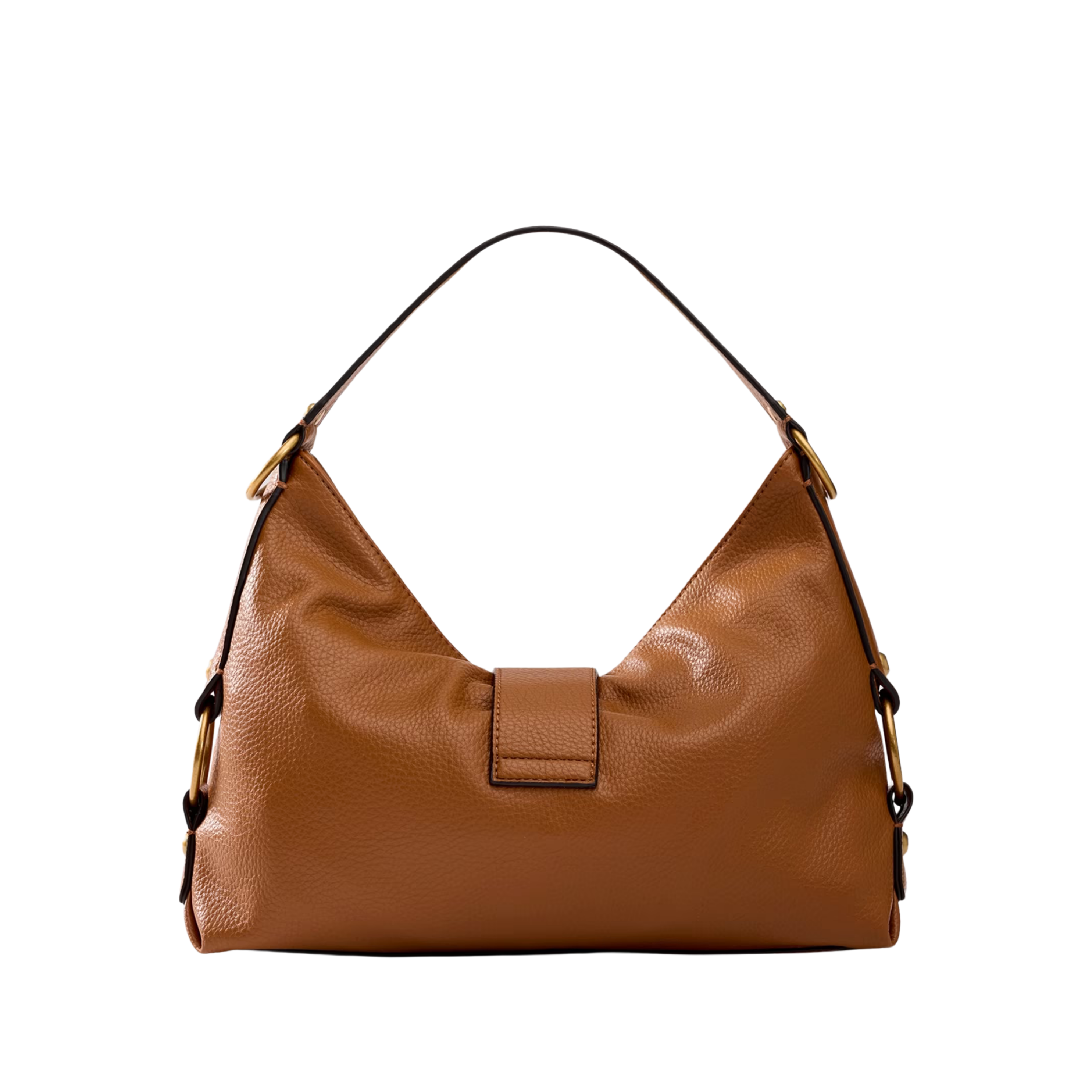 Guess Women Camden Medium Shoulder Bag - Cognac
