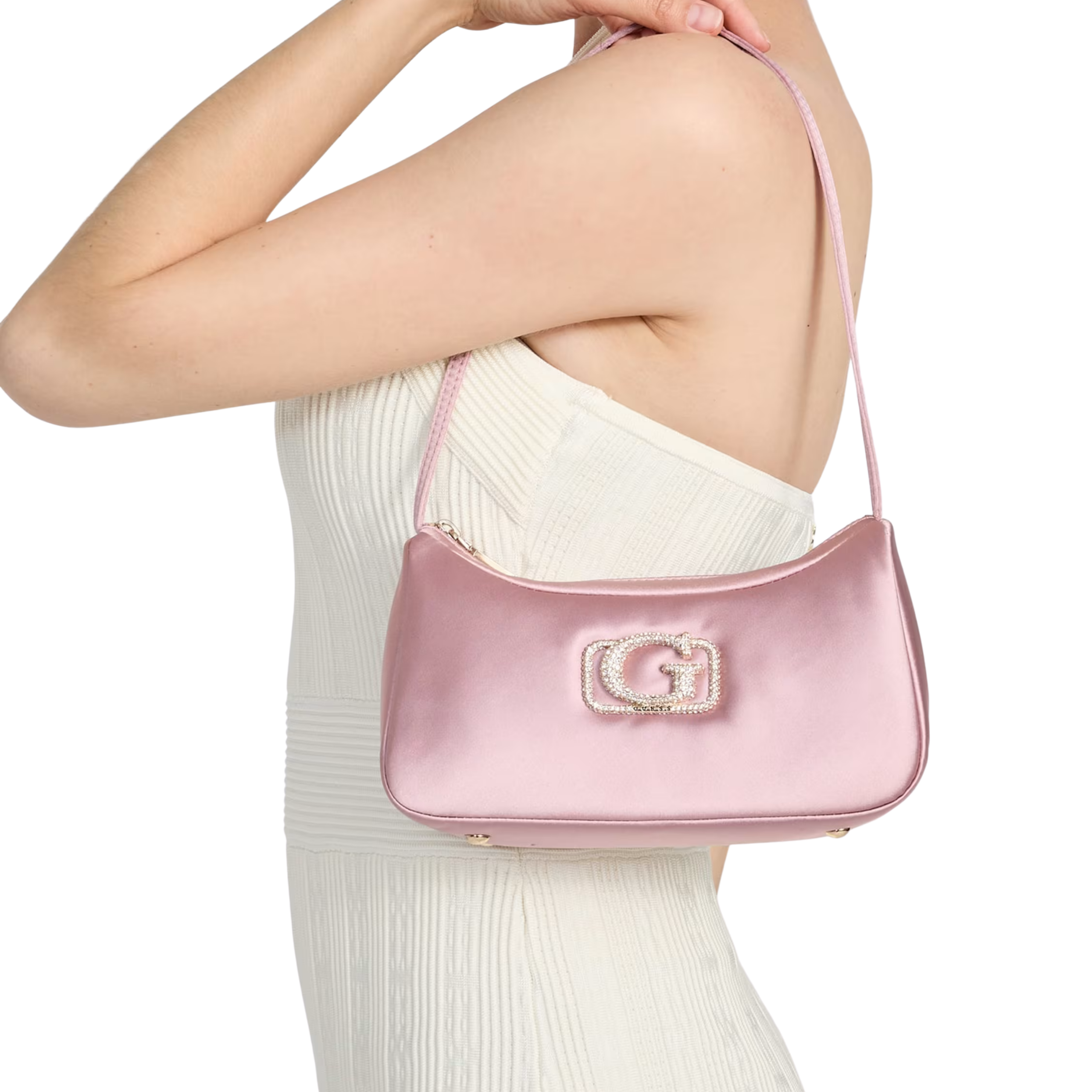 Guess Women Prue Mini Shoulder Bag - Bamboo