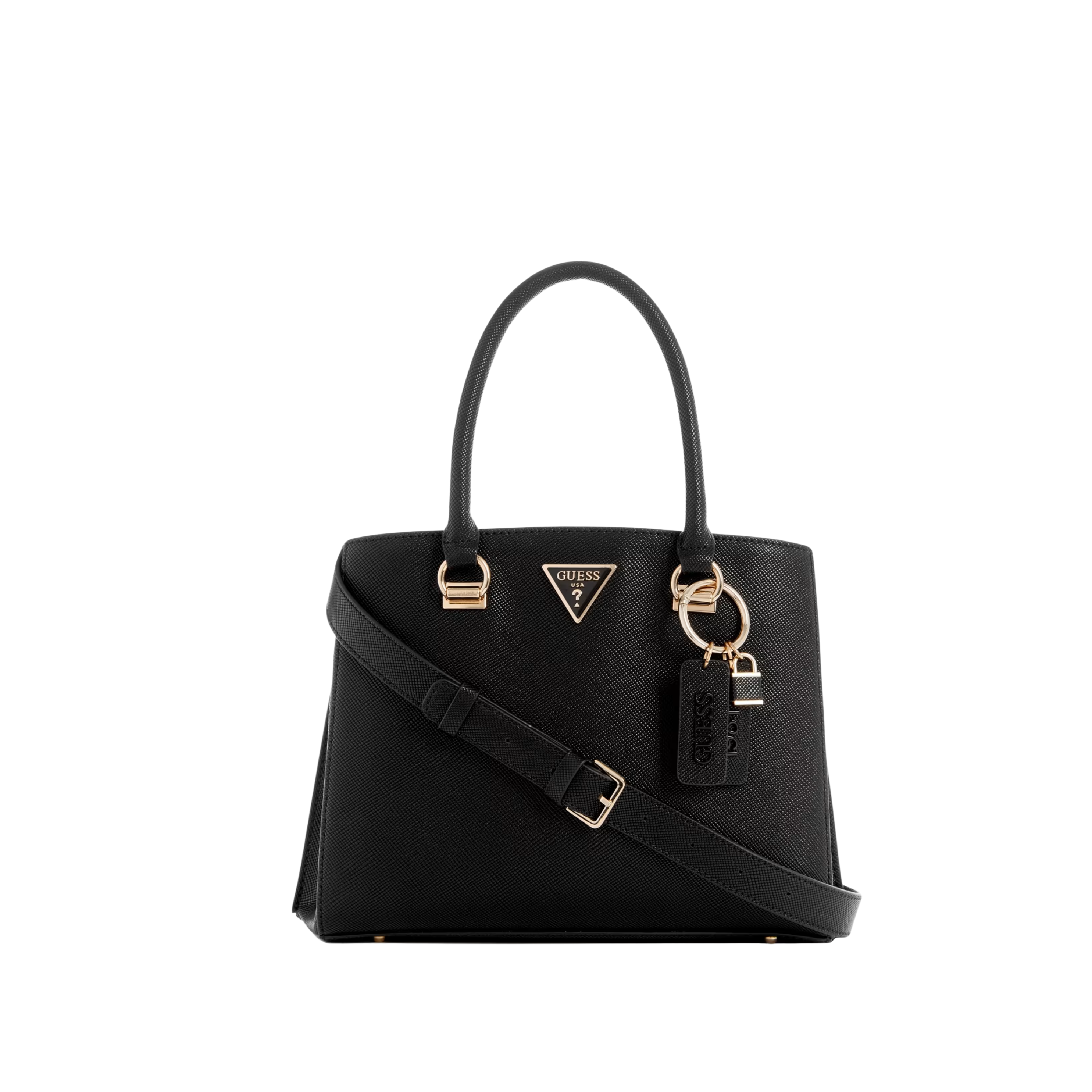 Guess Women Noelle Girlfriend Satchel - Black