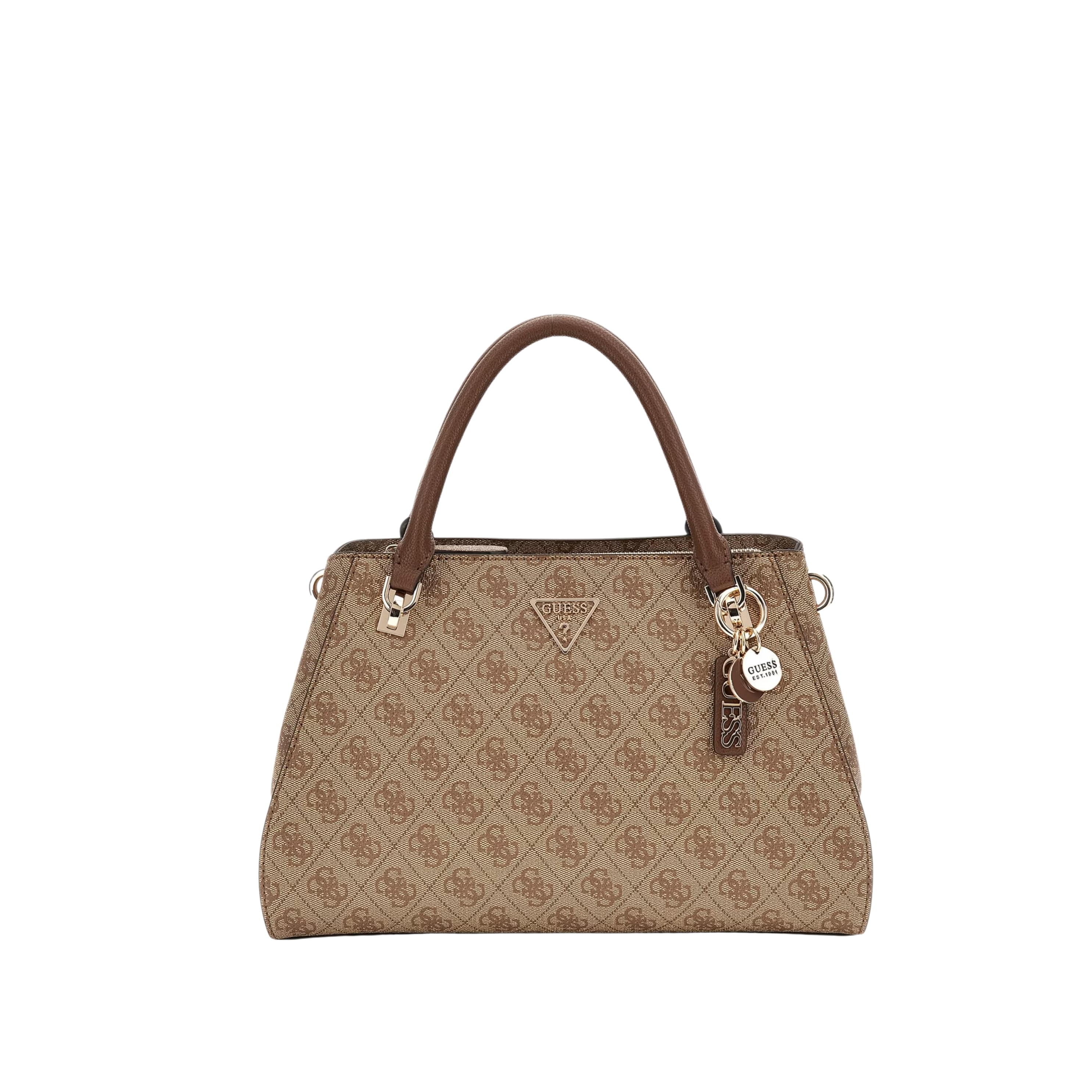 Guess Women Noelle 4G Logo Handbag - Light Vintage