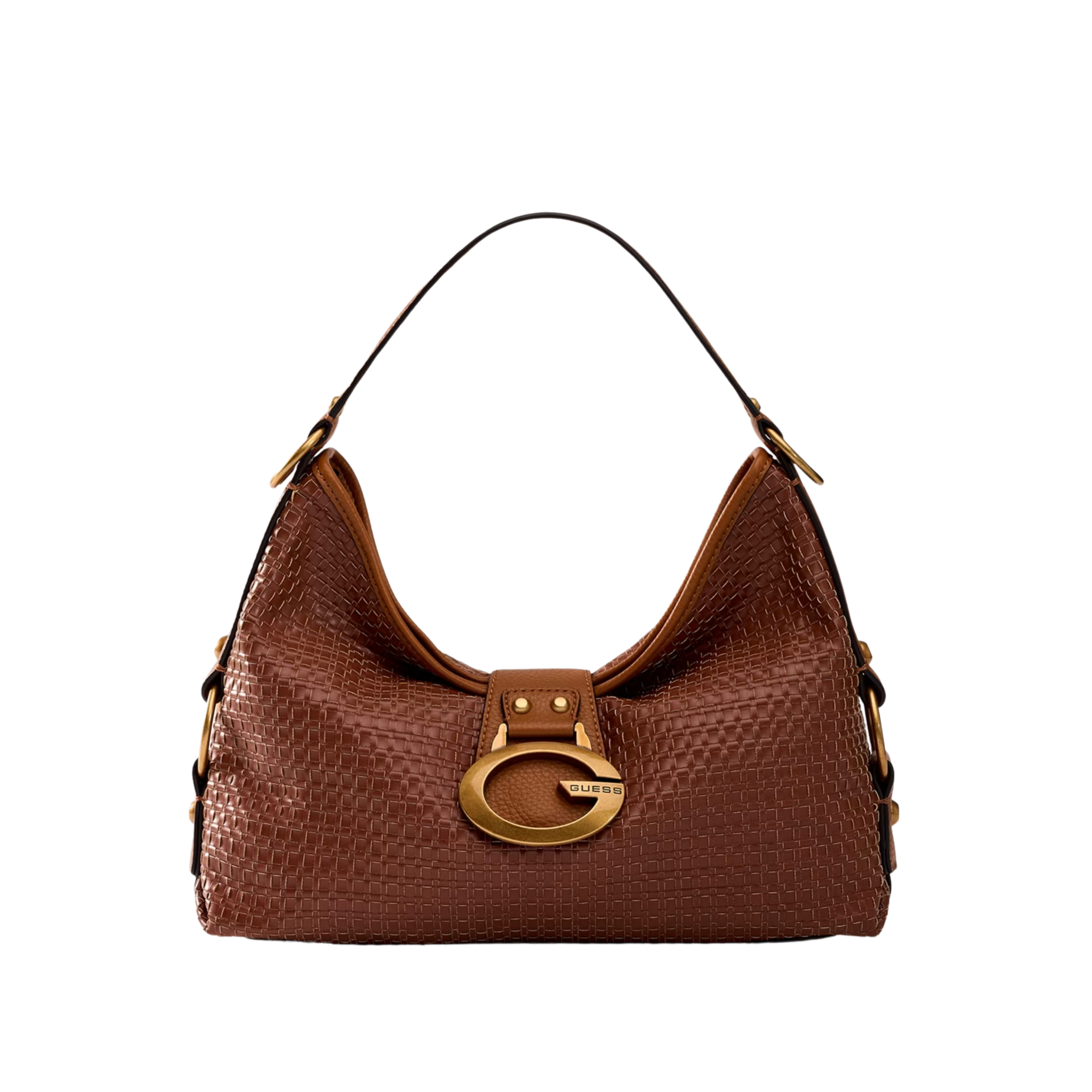 Guess Women Camden Medium Shoulder Bag WW930818 - Brown