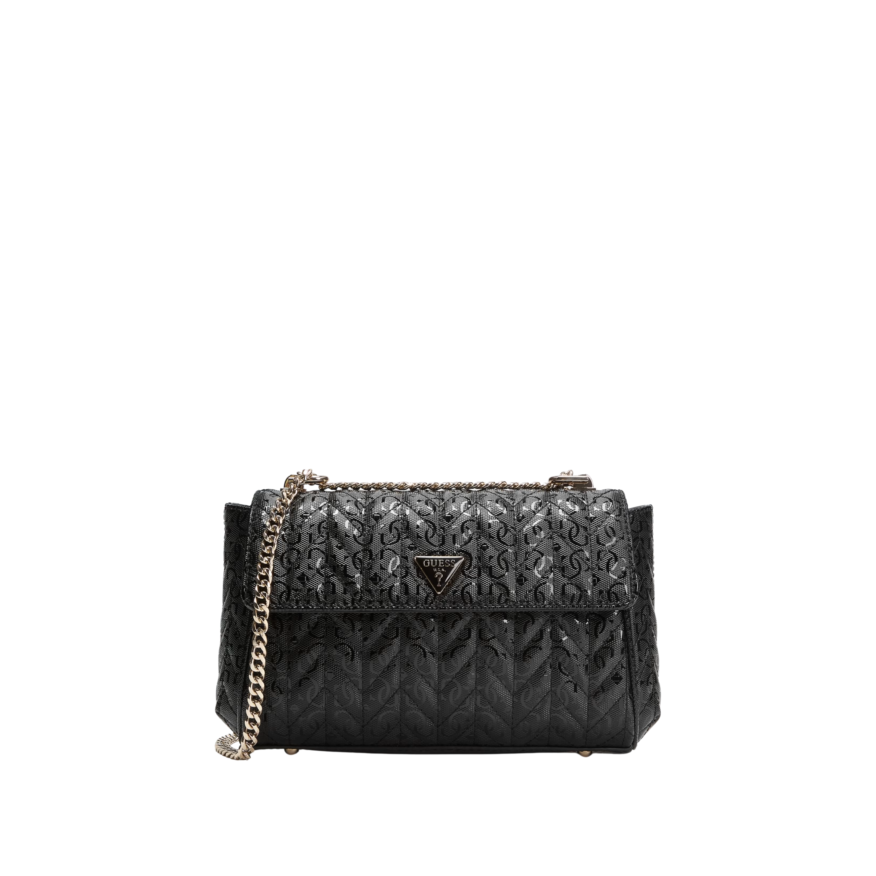 Guess Women Stacey Crossbody Bag - Black