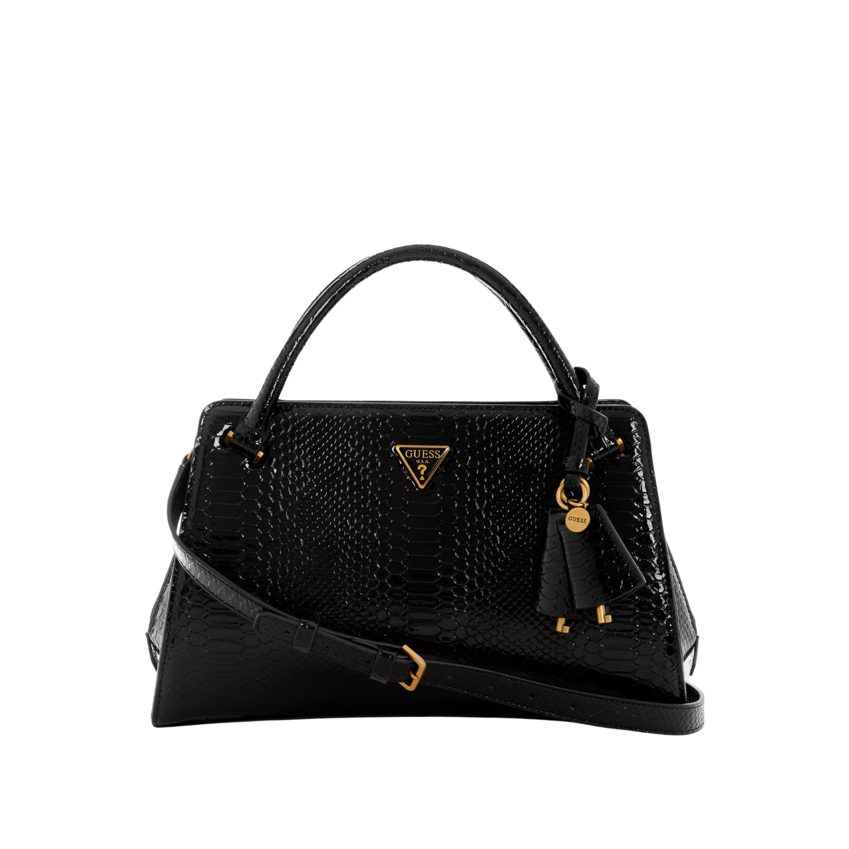 Guess Women Georgina Girlfriend Satchel - Black