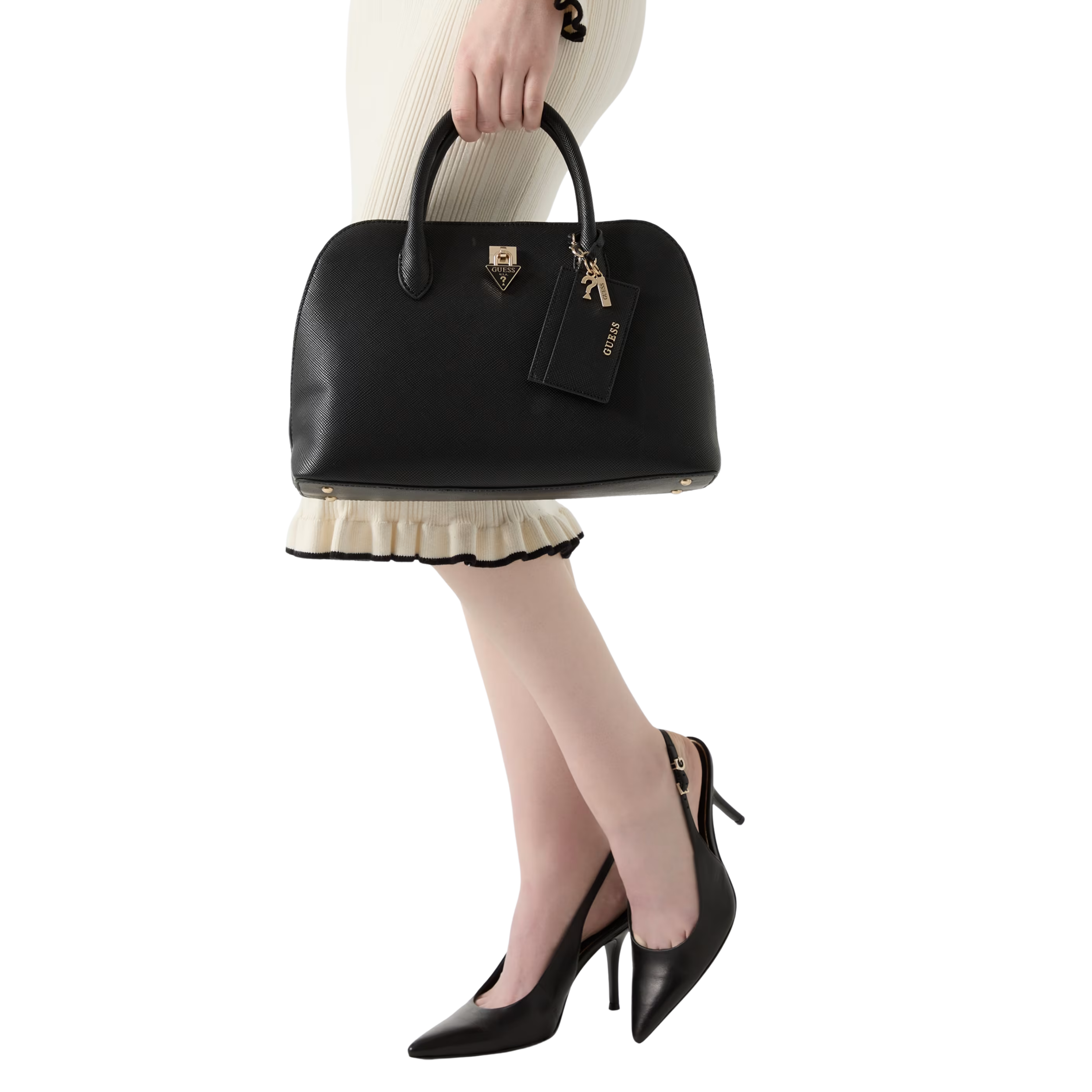 Guess Women Patsie Satchel - Black
