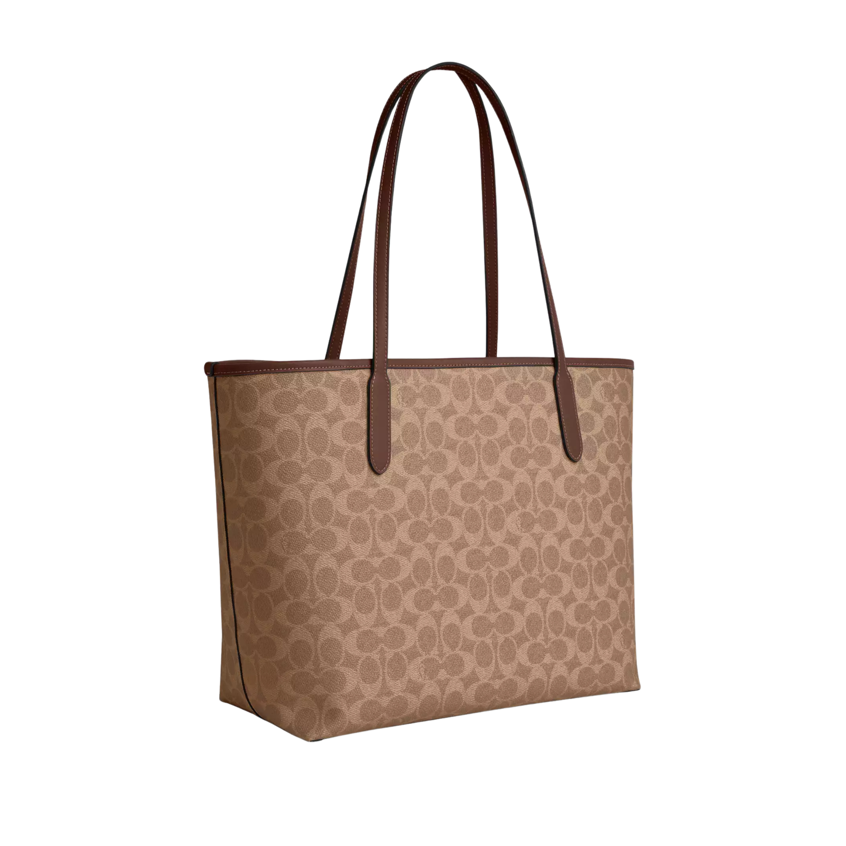 Coach City Tote Bag - Tan Brown
