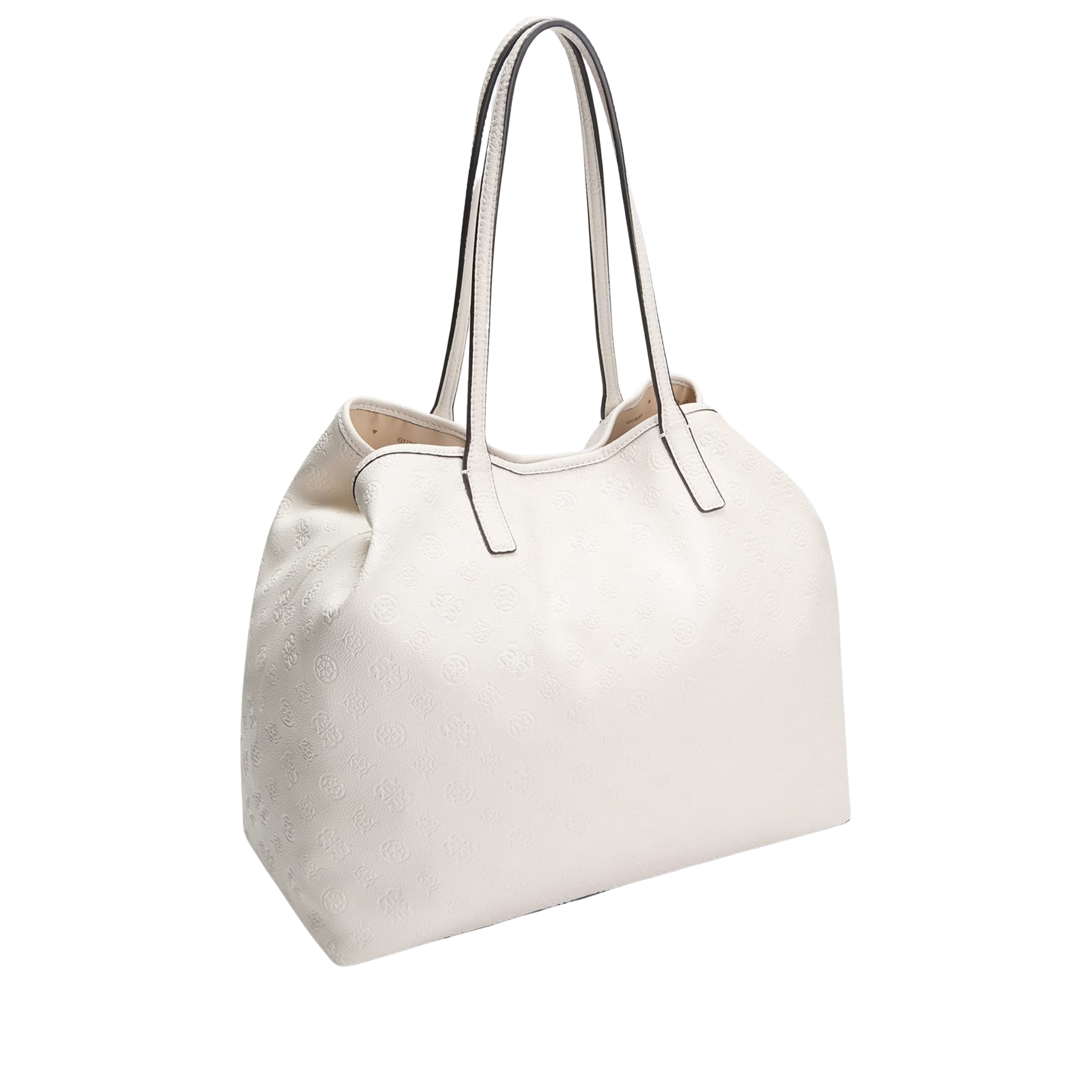 Guess Women Victtoria Large Tote - Steel