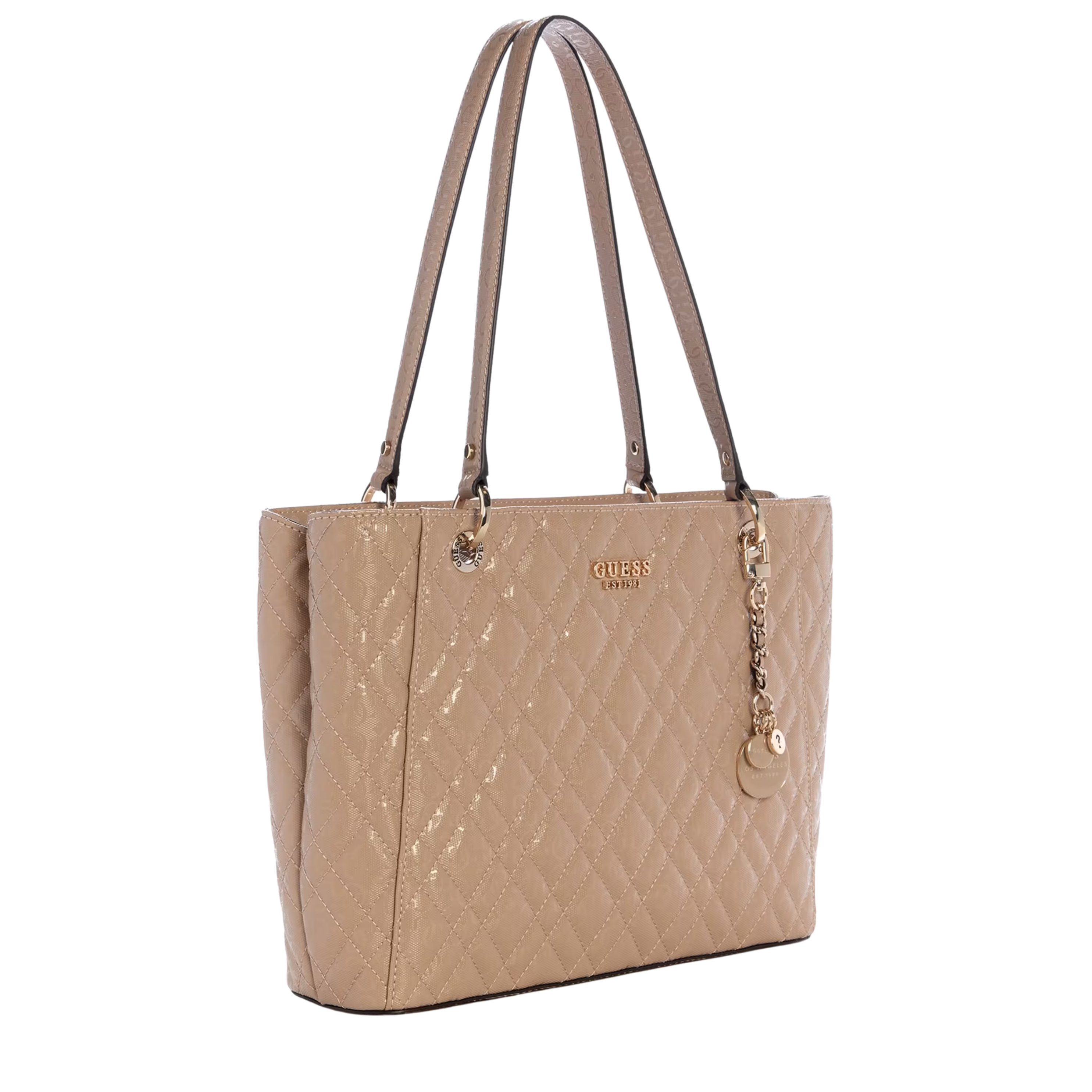 Guess Women Isemay Quilted Shopper - Beige
