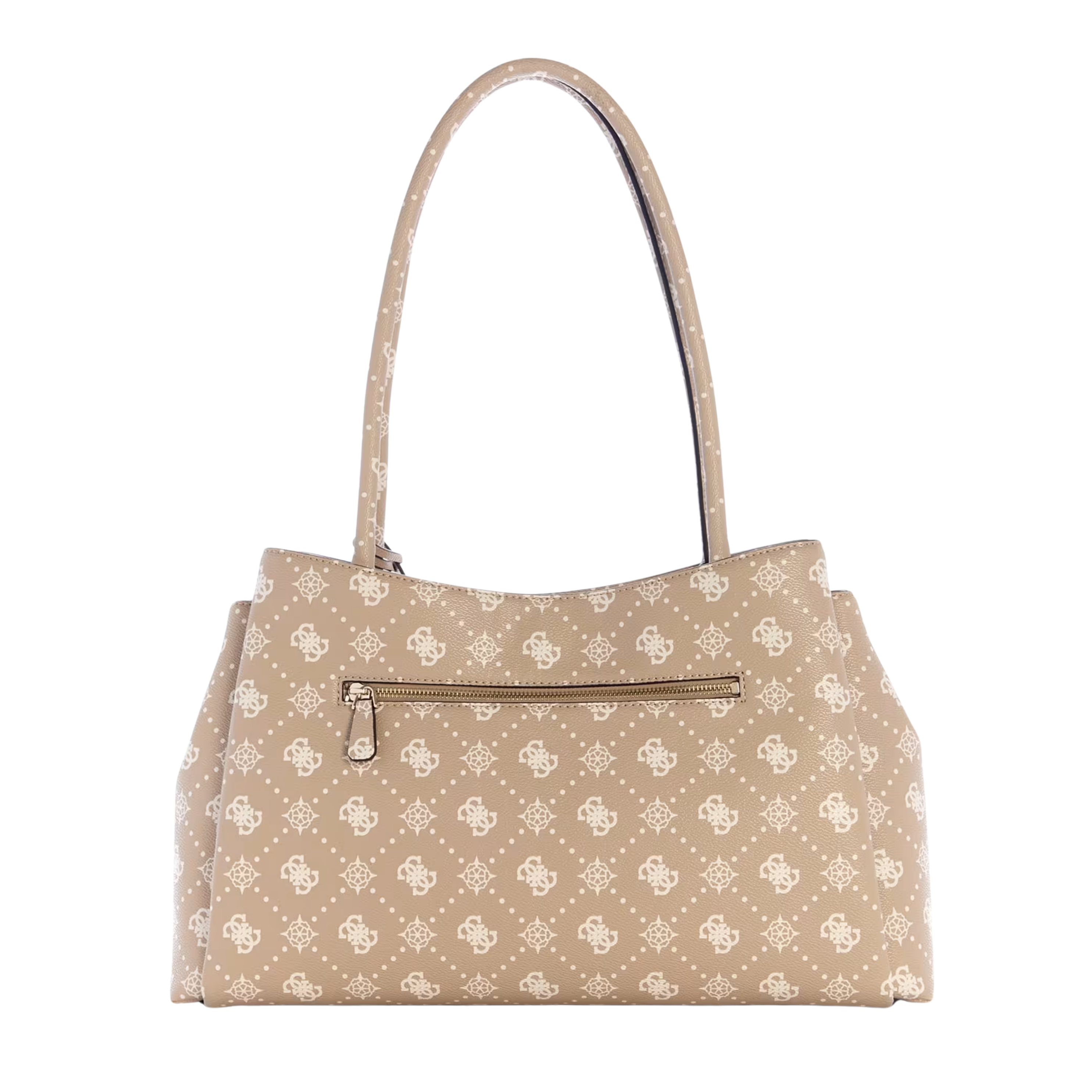 Guess Women Carrie Quattro G Girlfriend Carryall - Beige